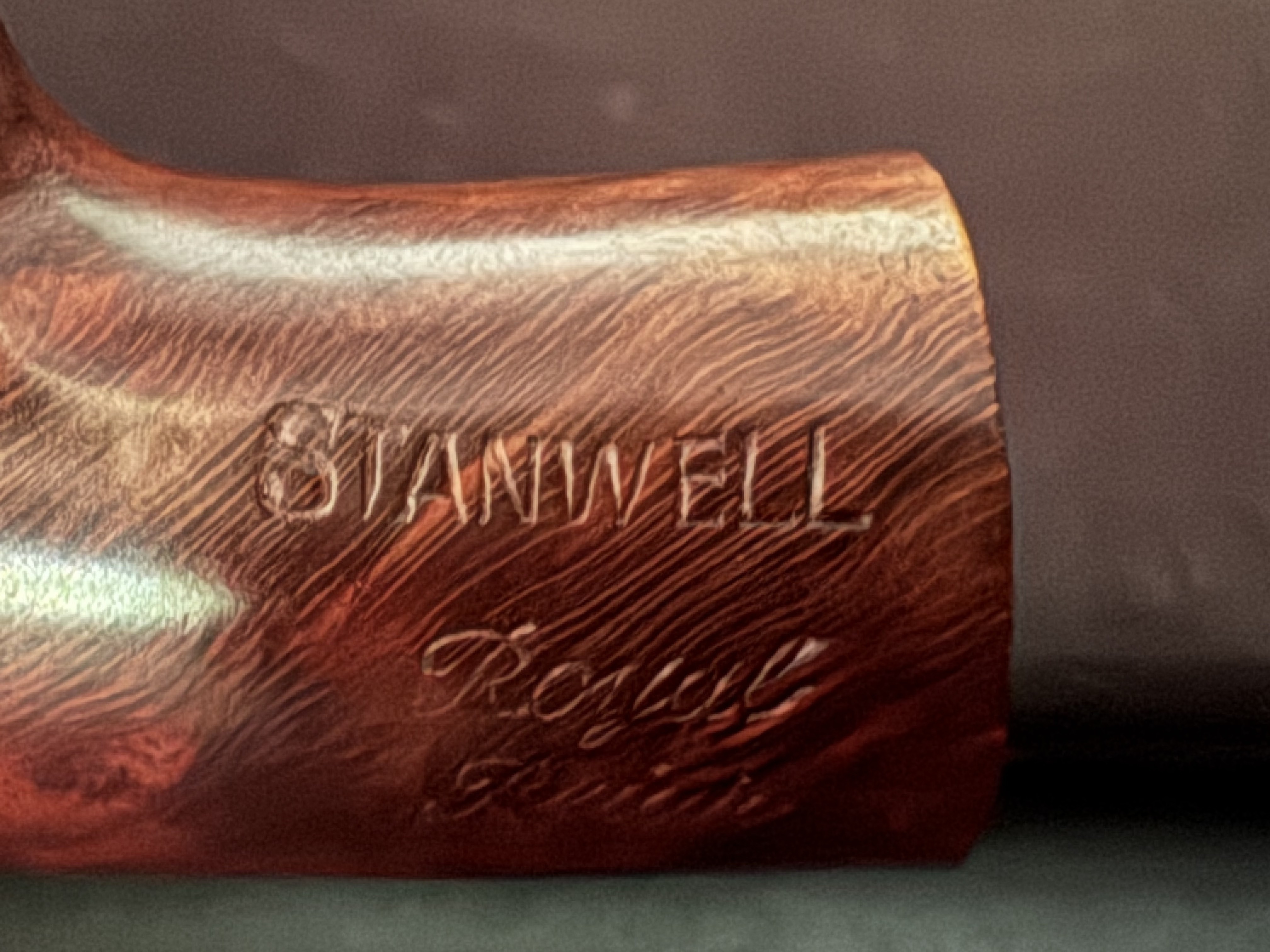 Stanwell Royal Briar Shape 77 Freehand Estate Pipe - Sixten Ivarsson Design, Danish Briar, Vulcanite 23