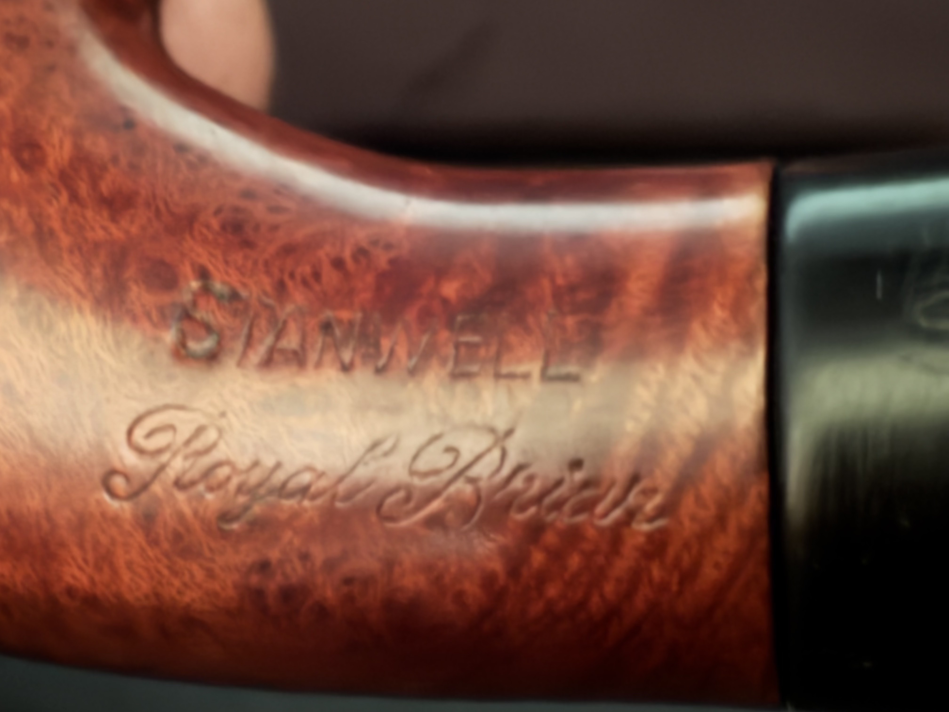 Stanwell Royal Briar Shape 77 Freehand Estate Pipe - Sixten Ivarsson Design, Danish Briar, Vulcanite 17