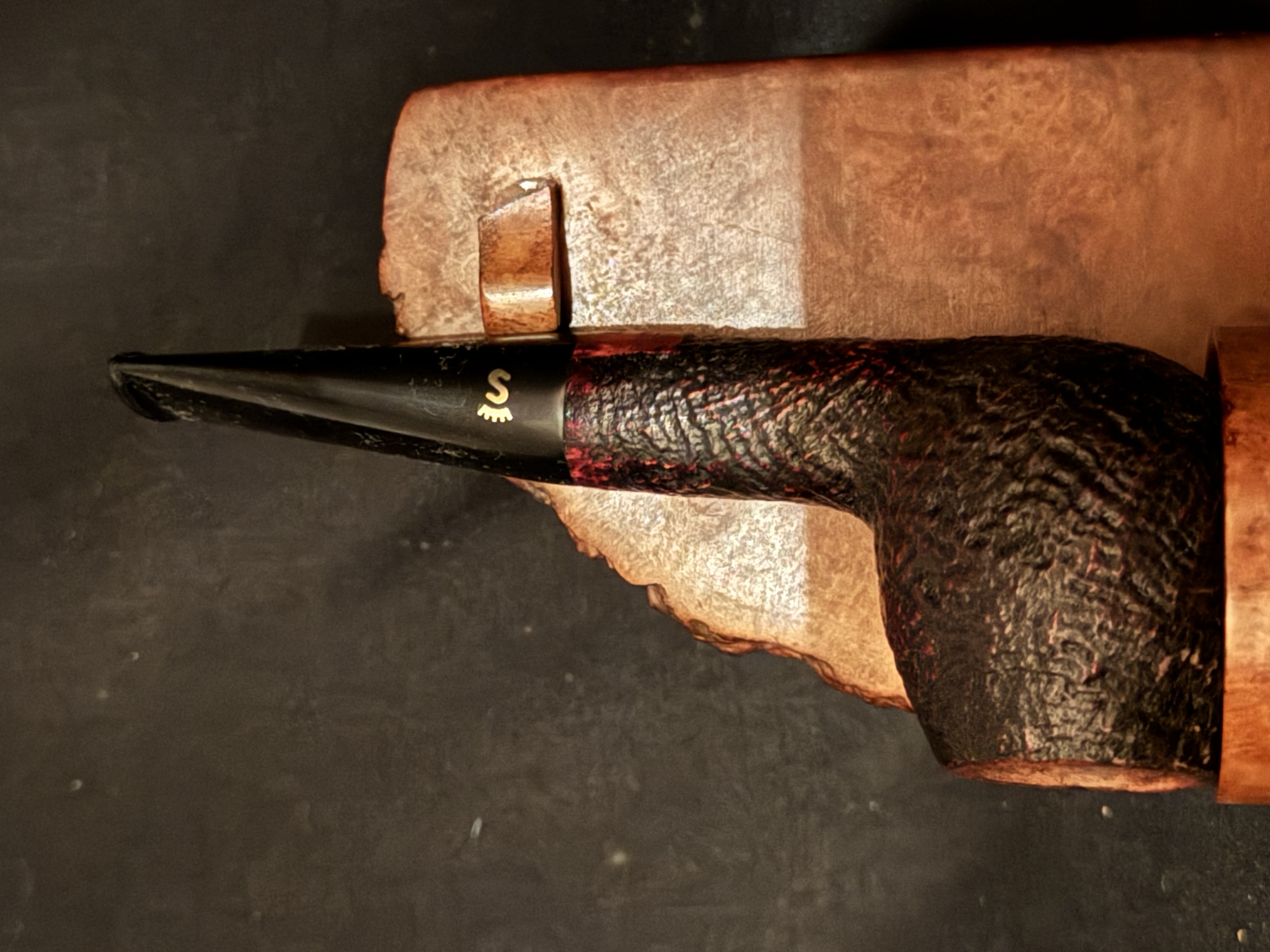 Stanwell DM 1997 Sandblast Chubby Apple Danish Championship Estate Pipe