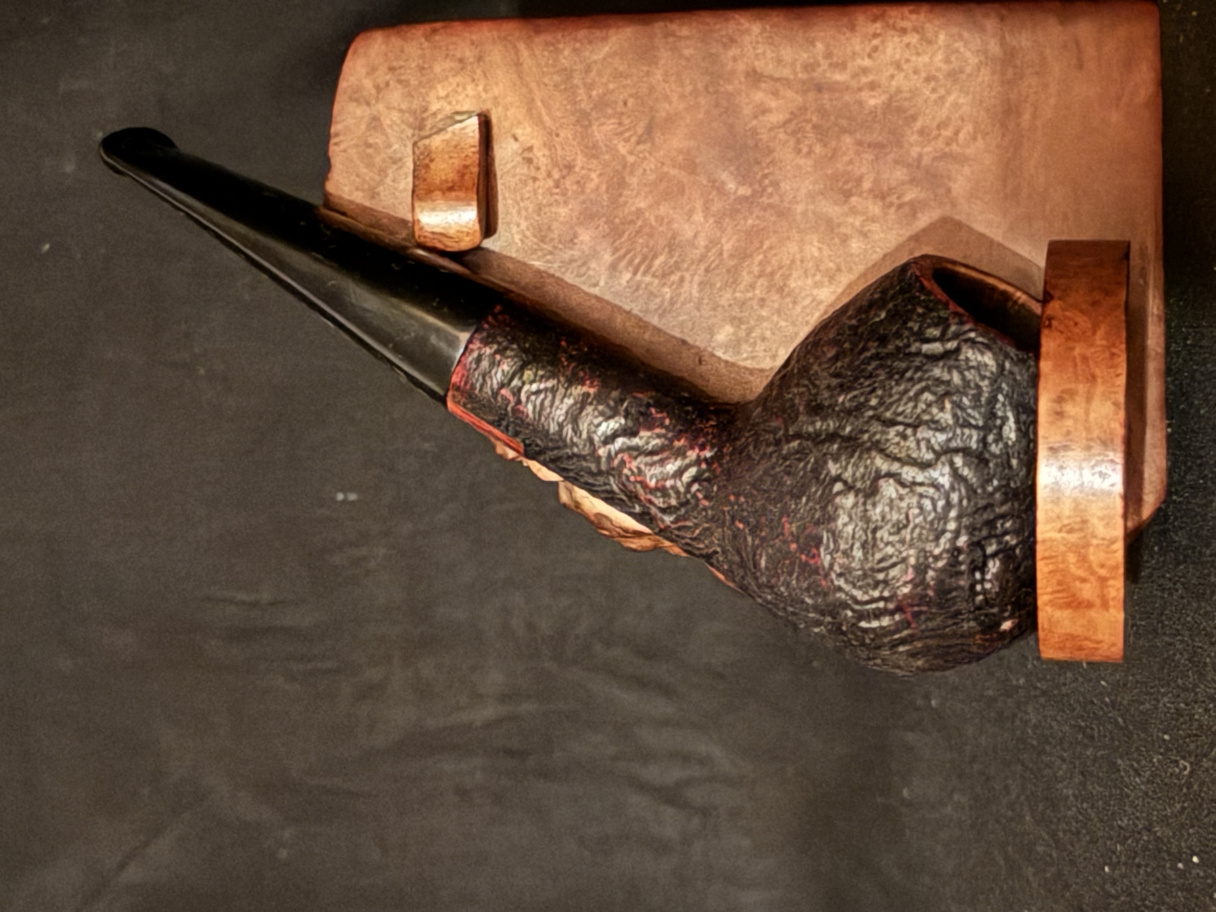 Stanwell DM 1997 Sandblast Chubby Apple Danish Championship Estate Pipe 2