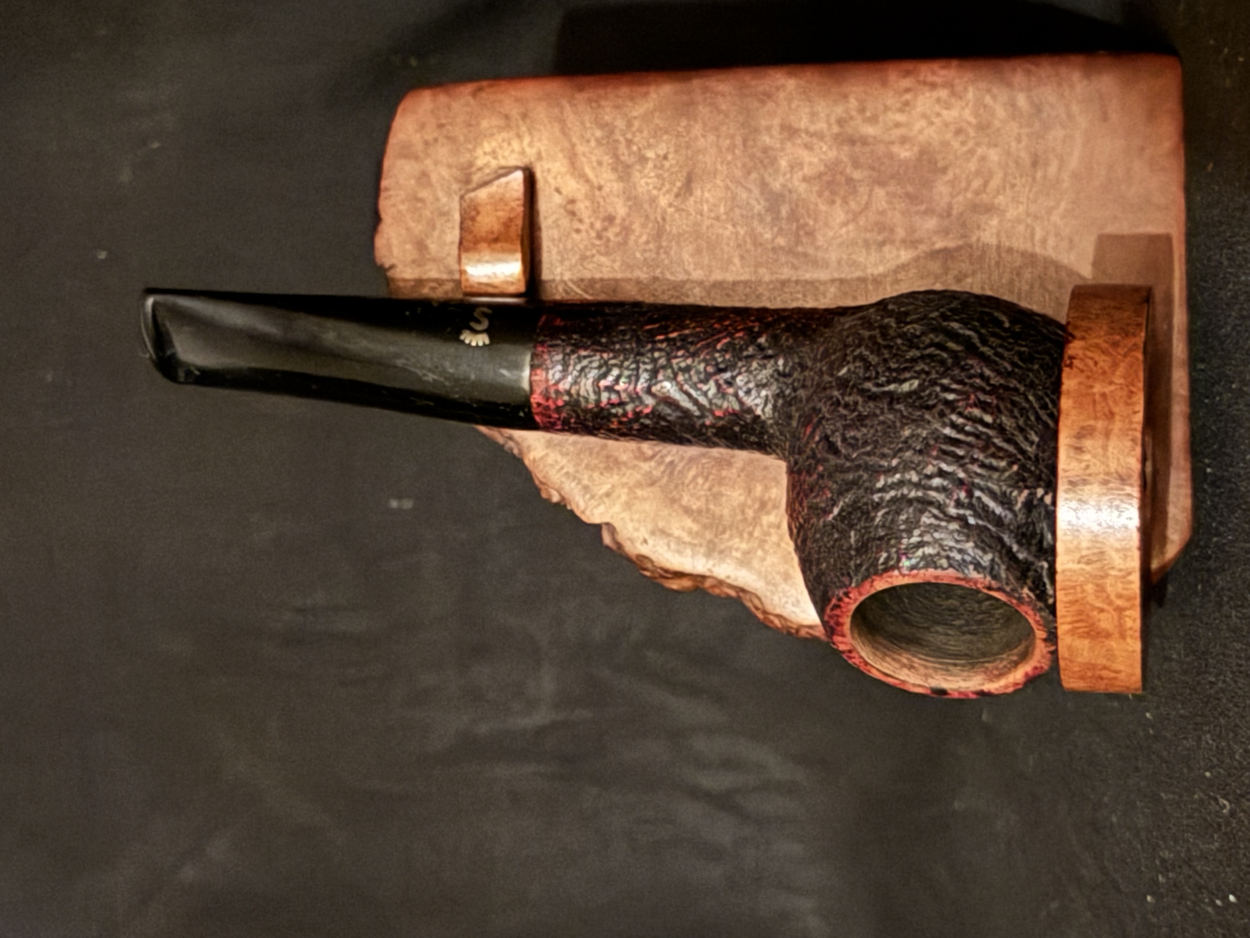 Stanwell DM 1997 Sandblast Chubby Apple Danish Championship Estate Pipe 3