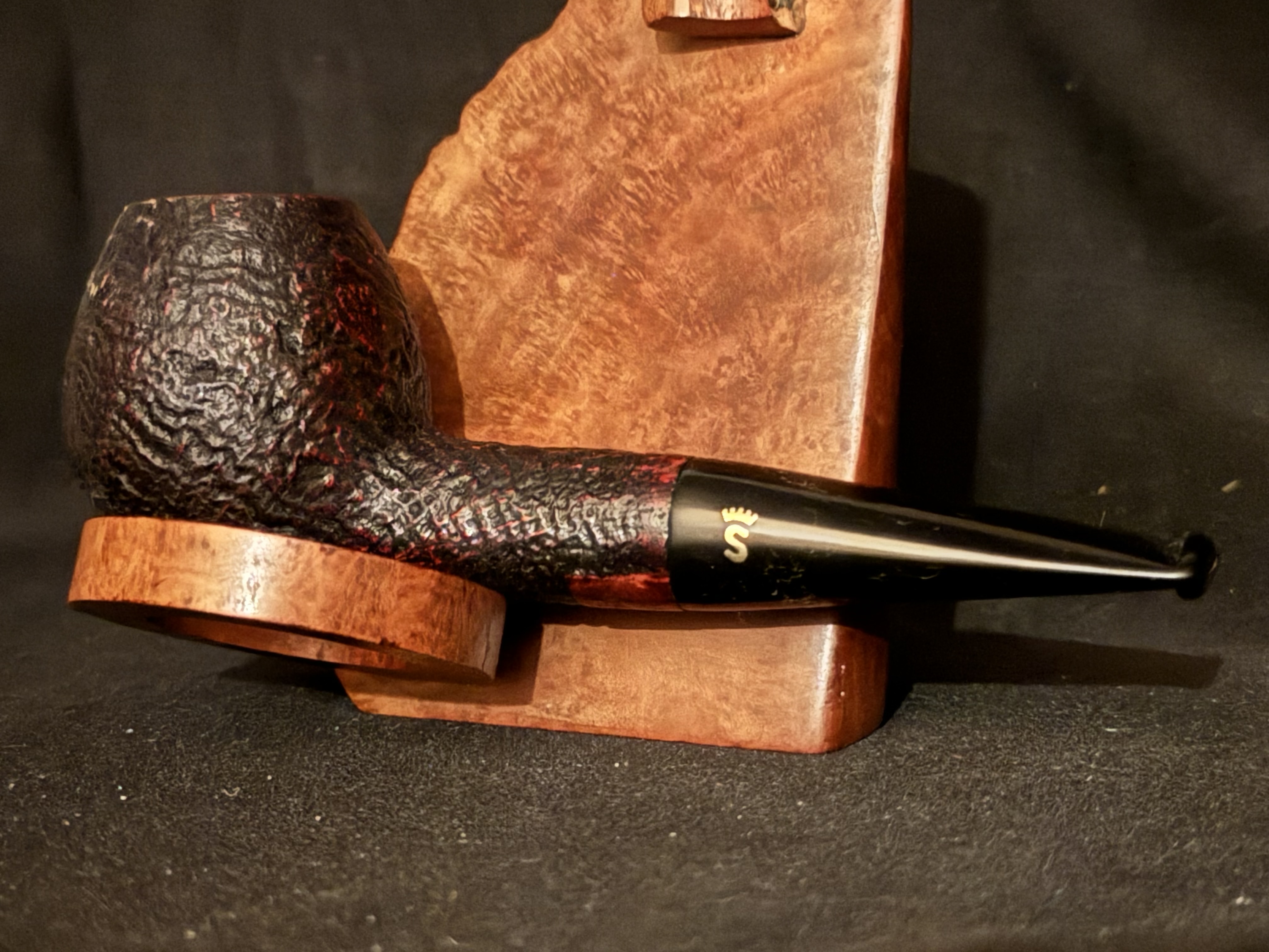 Stanwell DM 1997 Sandblast Chubby Apple Danish Championship Estate Pipe 5