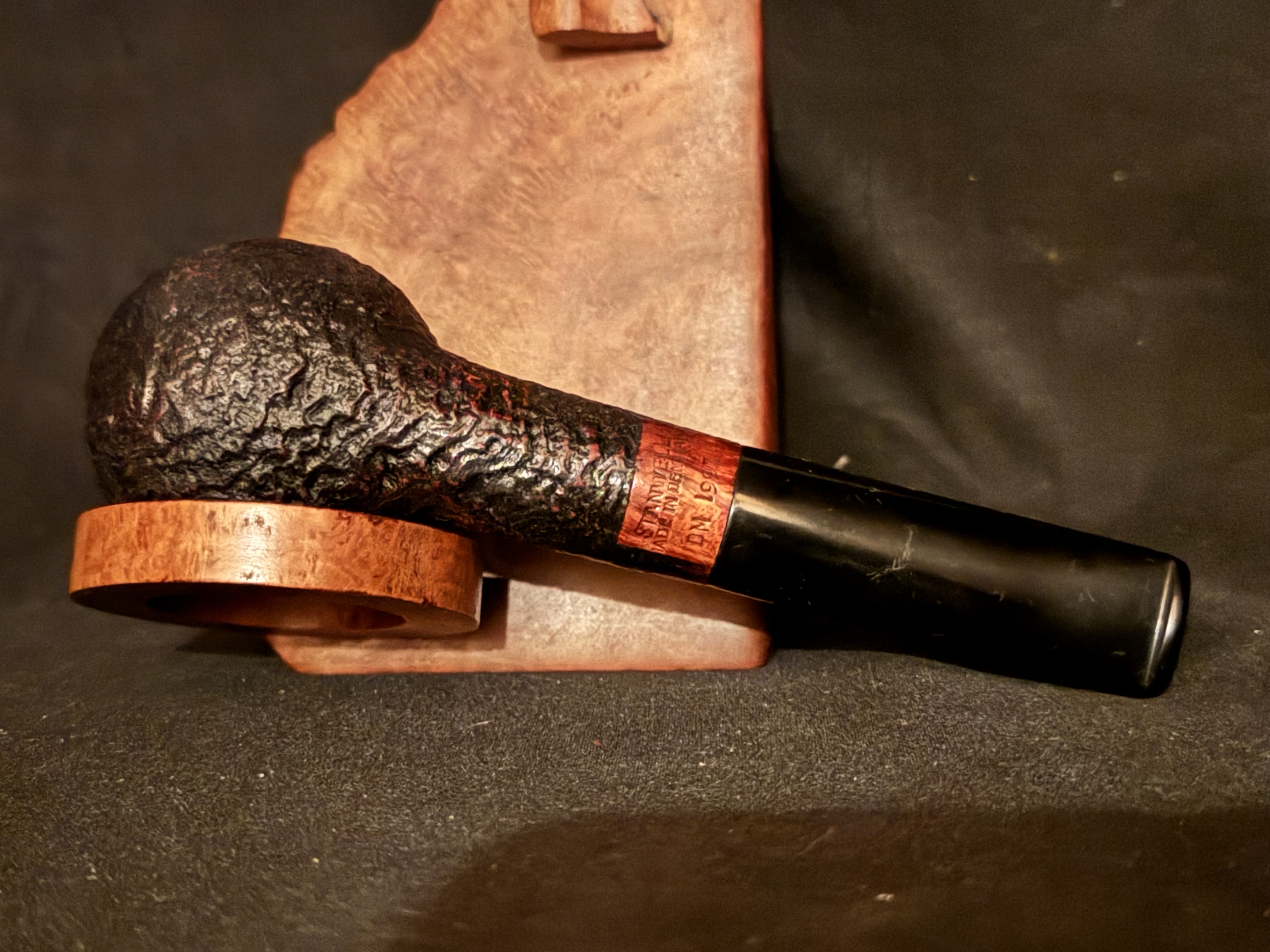 Stanwell DM 1997 Sandblast Chubby Apple Danish Championship Estate Pipe 8