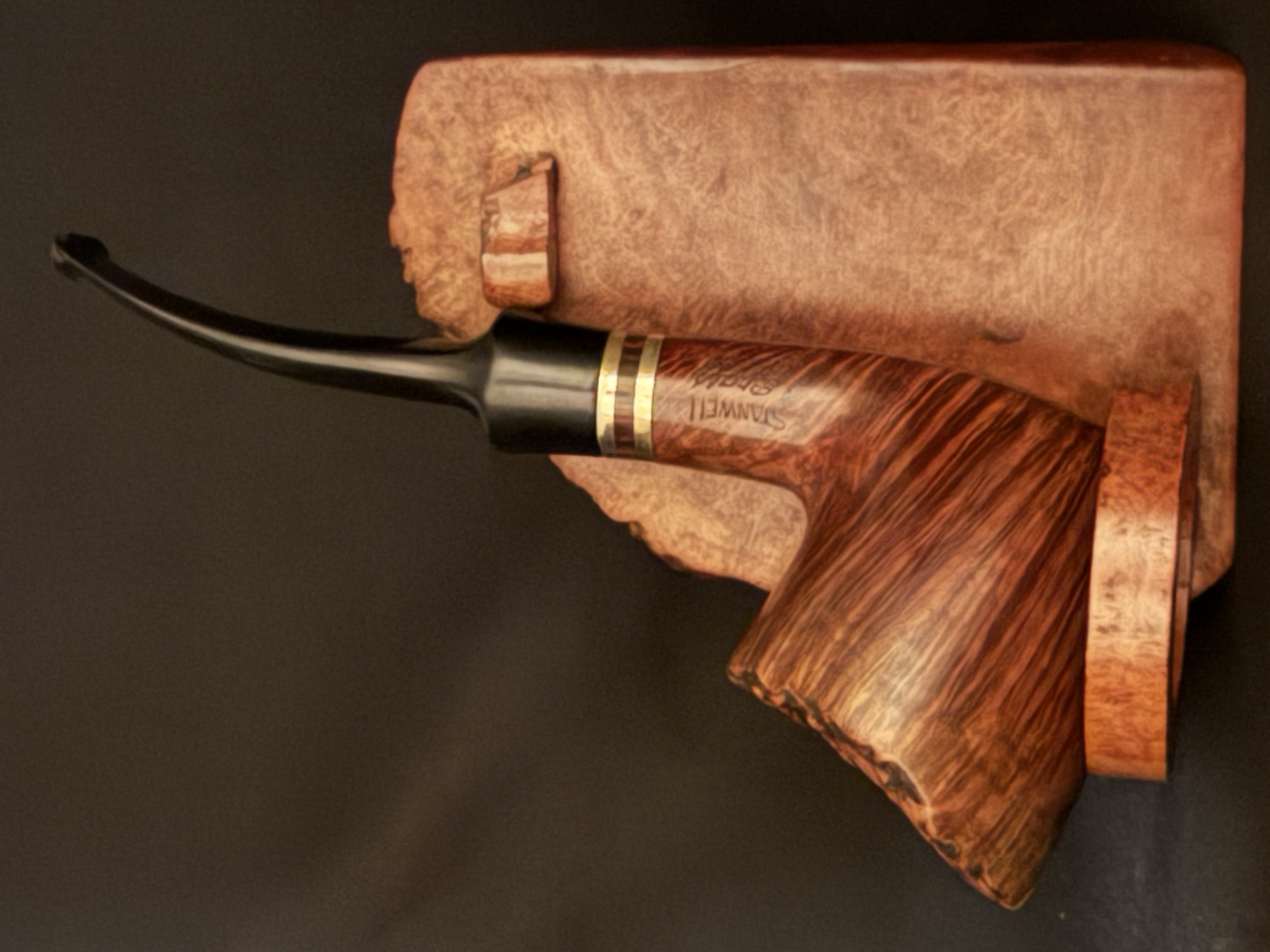 Stanwell Brass Band 64 Made In Denmark Estate Pipe