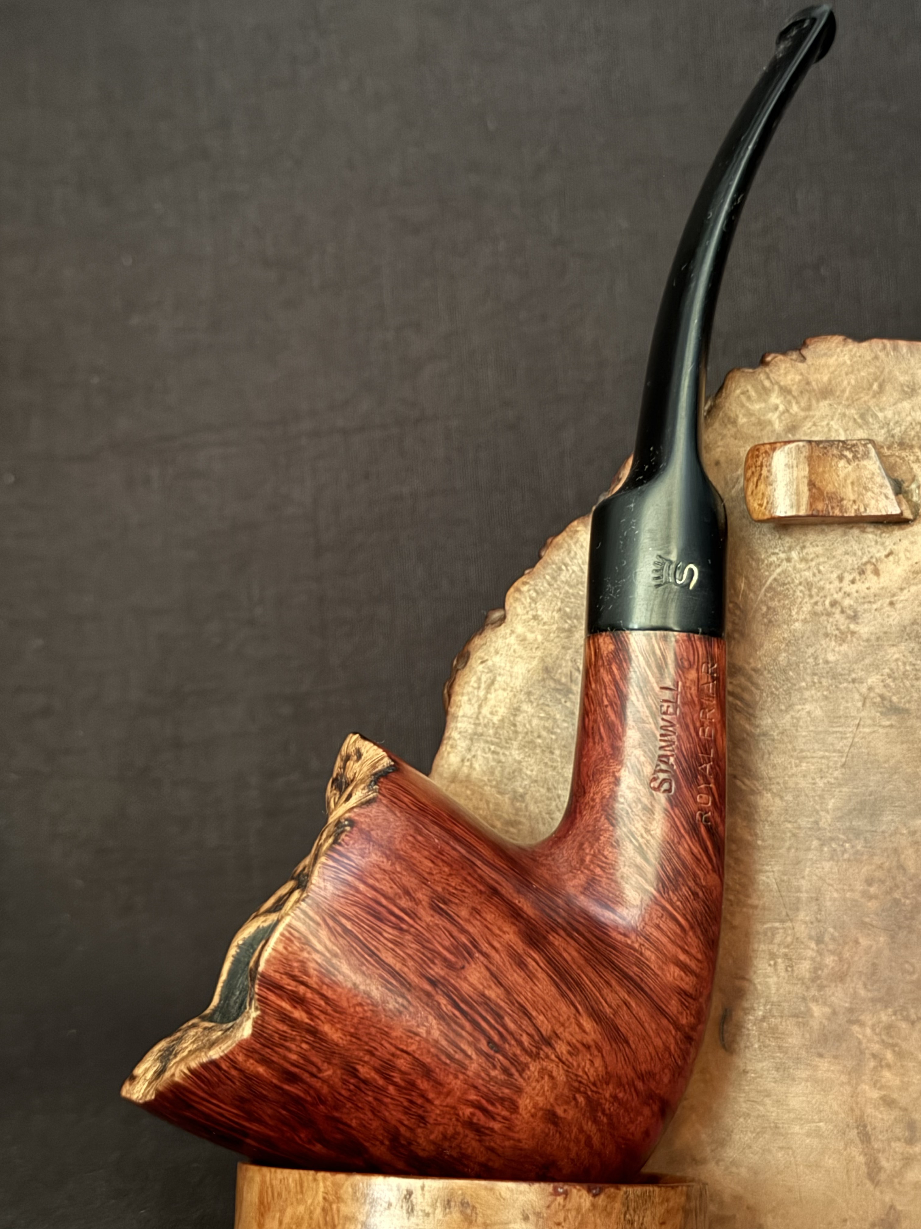 Stanwell Royal Briar 63 Smooth Plateau Dublin Pipe - Made in Denmark