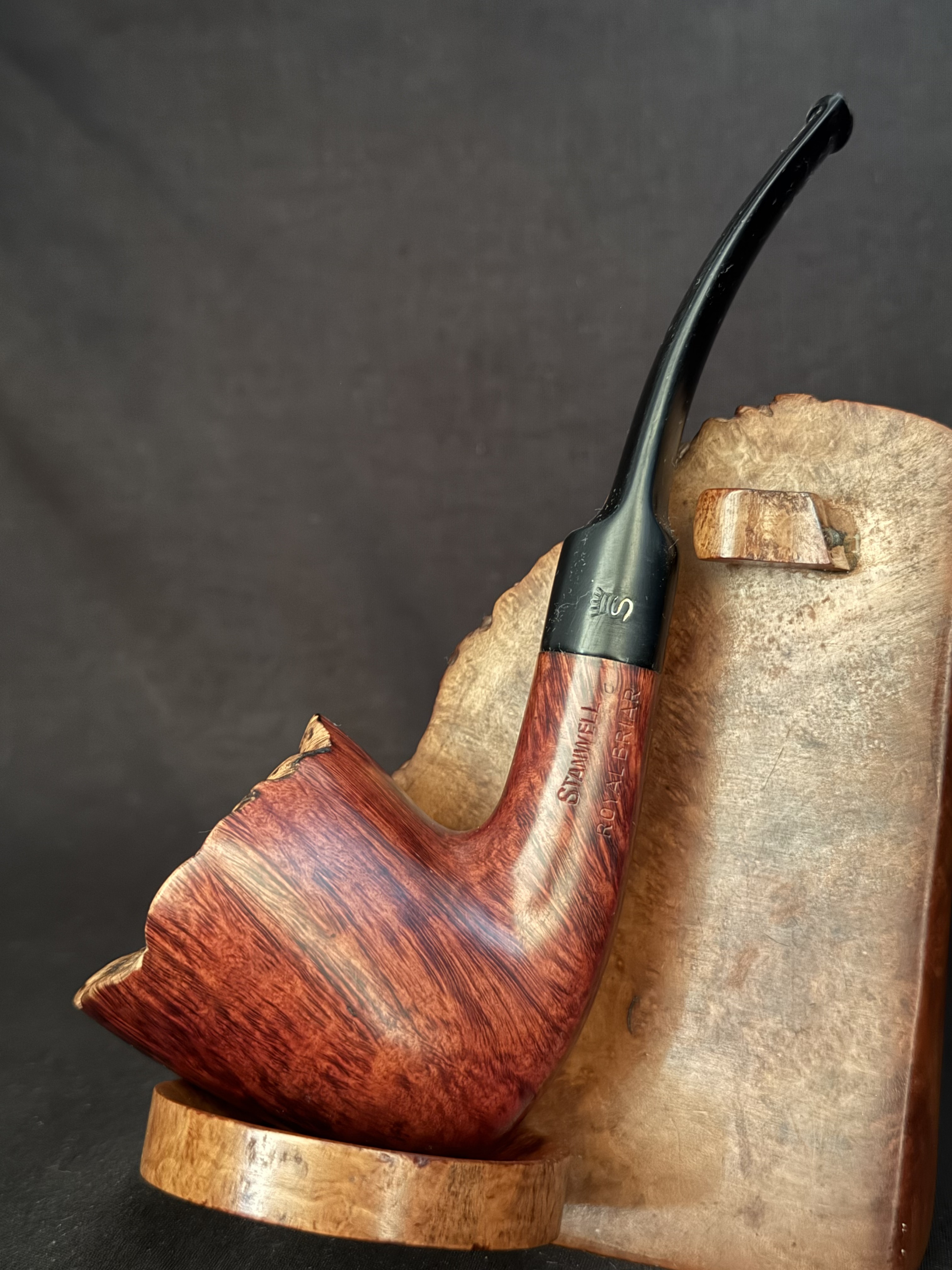 Stanwell Royal Briar 63 Smooth Plateau Dublin Pipe - Made in Denmark 2