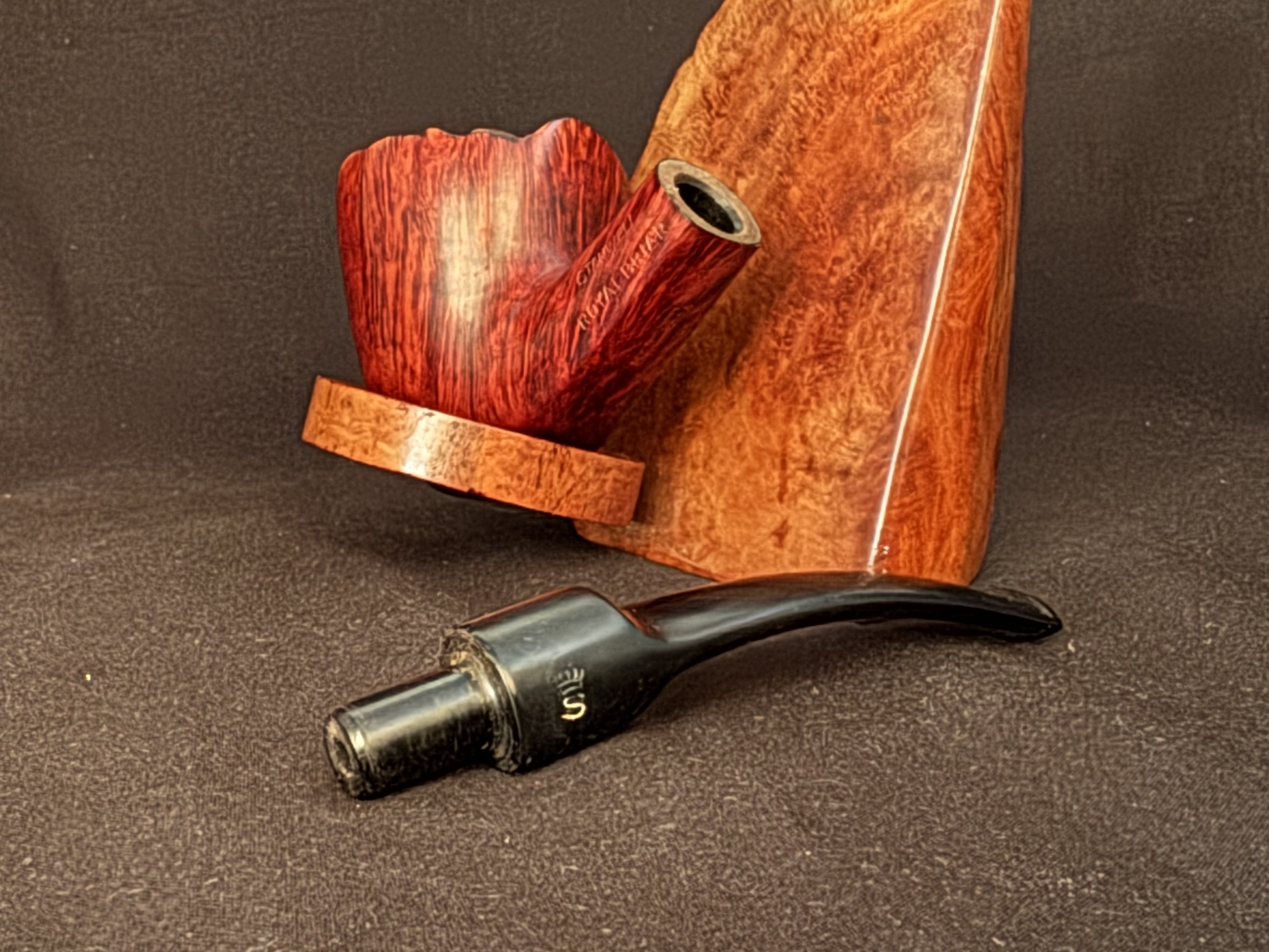Stanwell Royal Briar 63 Smooth Plateau Dublin Pipe - Made in Denmark 14