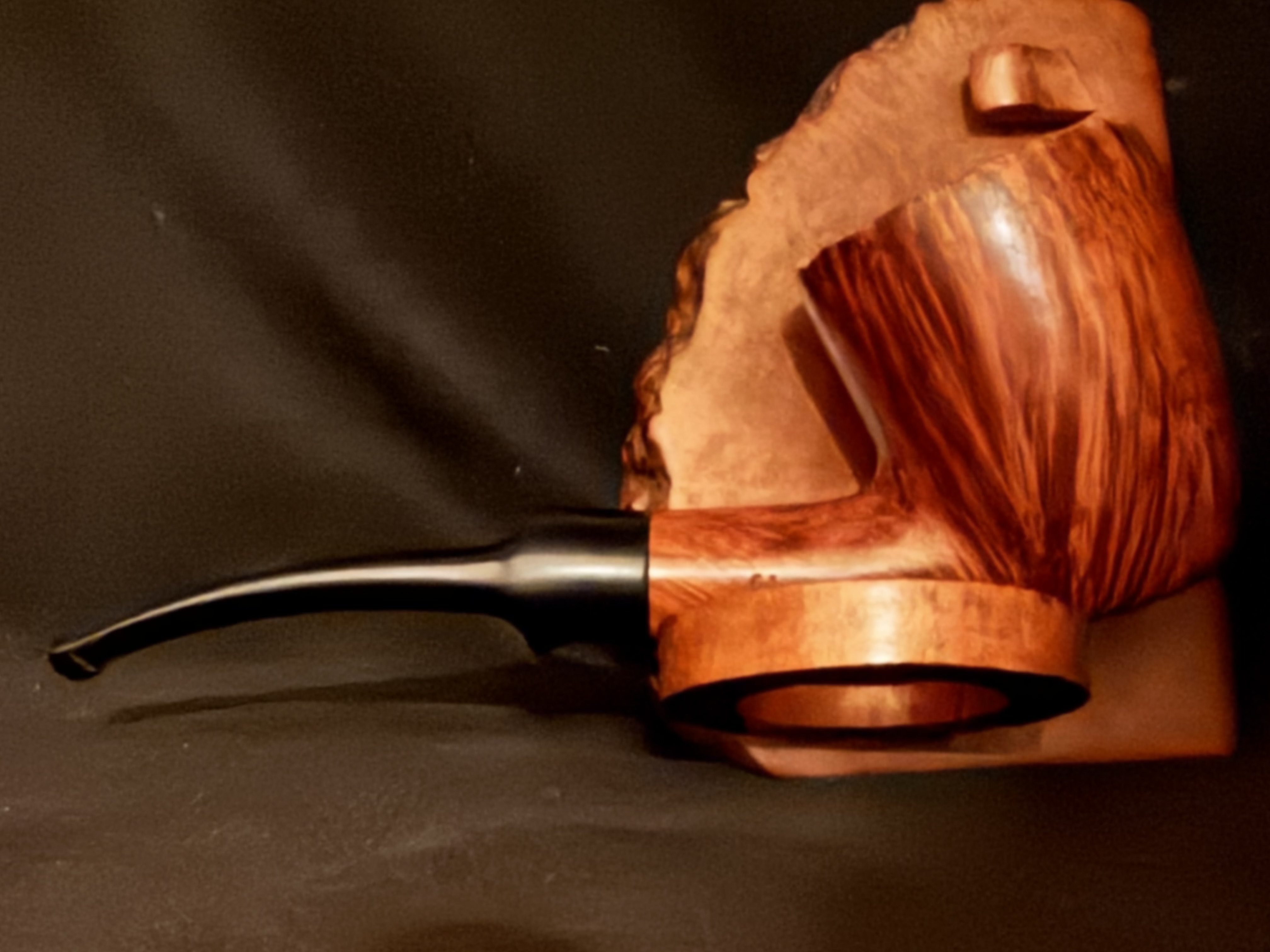 Stanwell Mat 64 Bent Dublin Plateau Rim Matte Finish Danish Estate Pipe 5