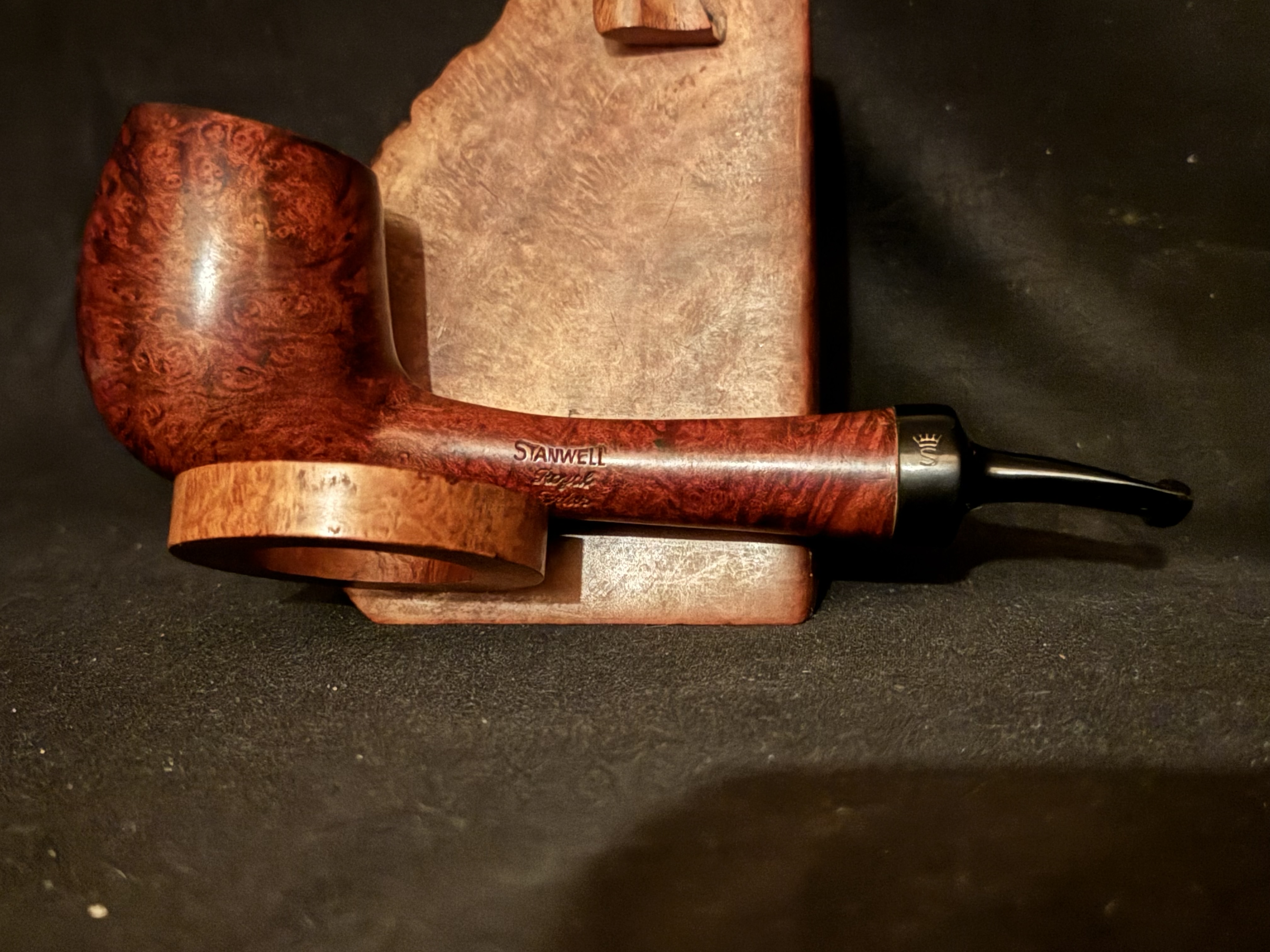 Stanwell Royal Briar 124 Smooth Straight Egg Lovat Ivarsson Design Pipe 3
