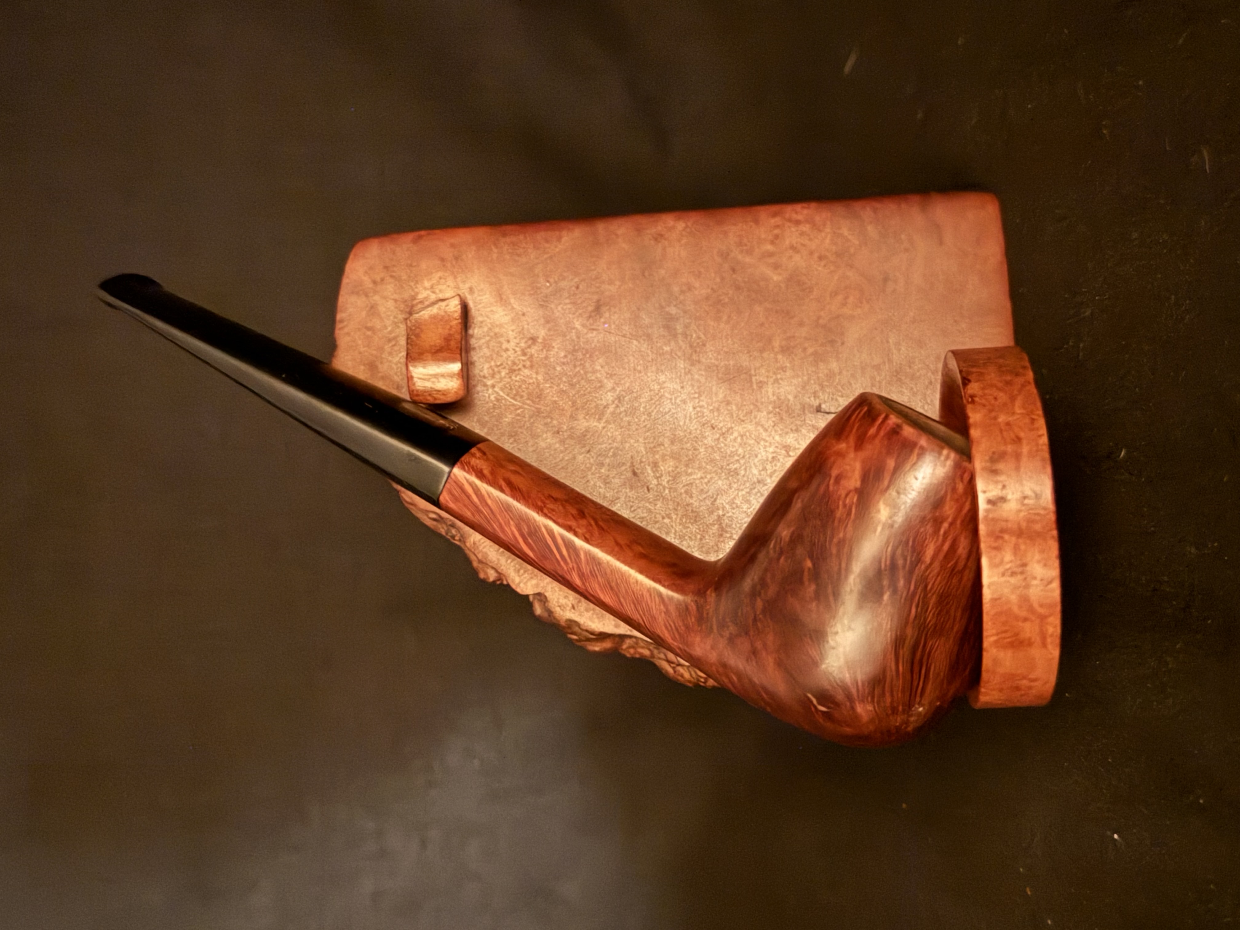 Stanwell Royal Briar Made in Denmark 179 Straight Apple Pot Vulcanite Estate Pipe 2
