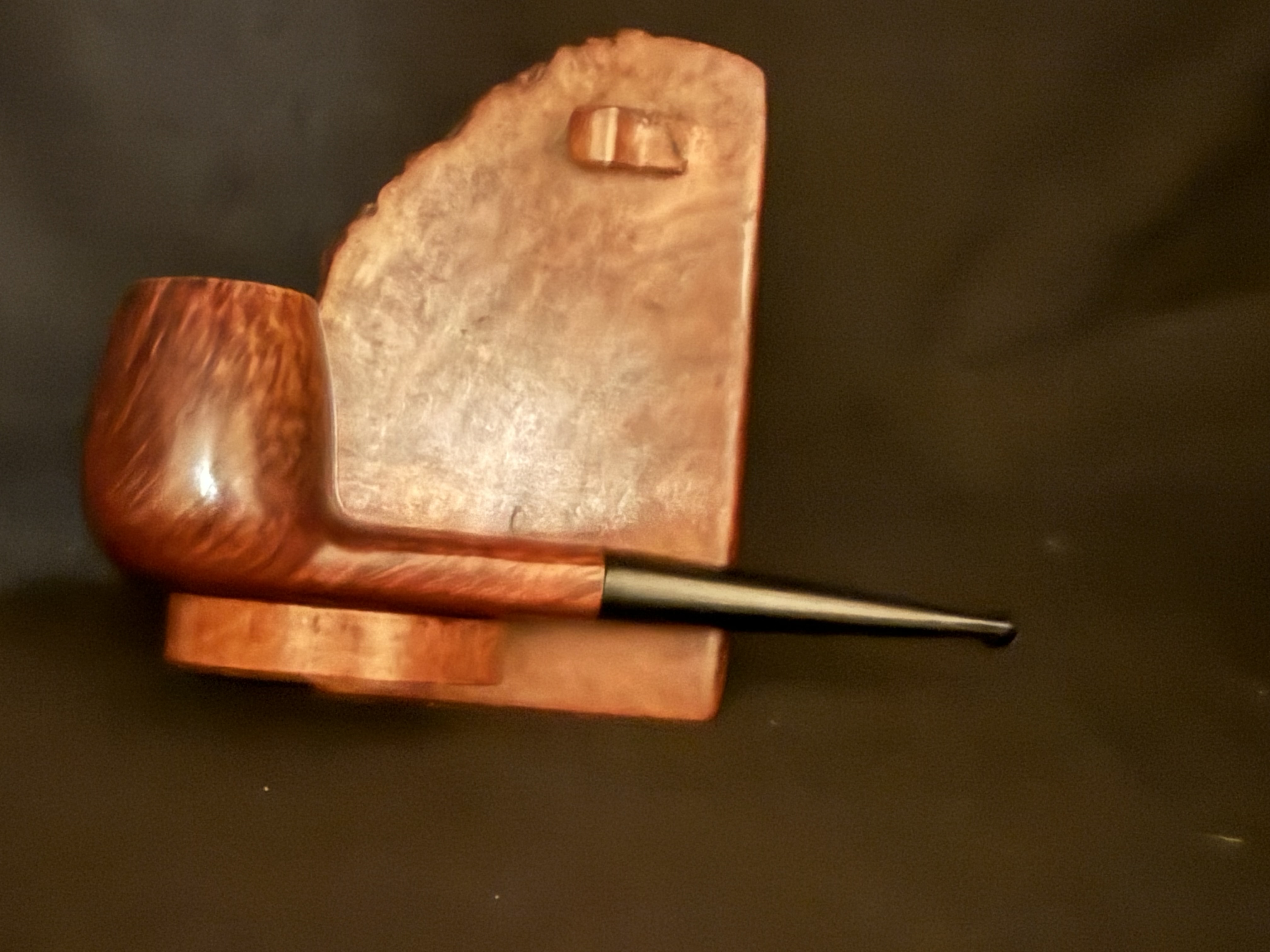 Stanwell Royal Briar Made in Denmark 179 Straight Apple Pot Vulcanite Estate Pipe 3