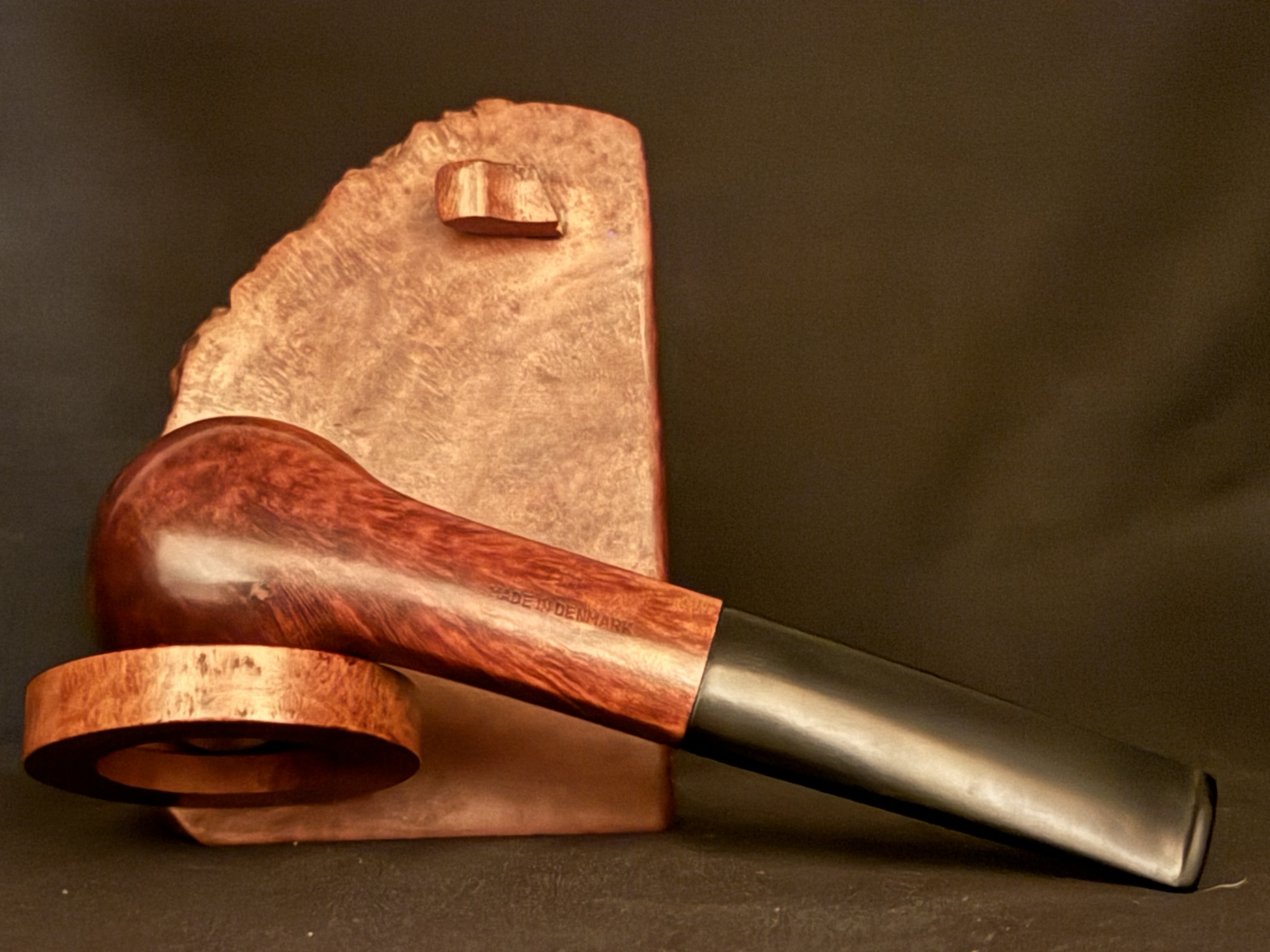 Stanwell Royal Briar Made in Denmark 179 Straight Apple Pot Vulcanite Estate Pipe 6