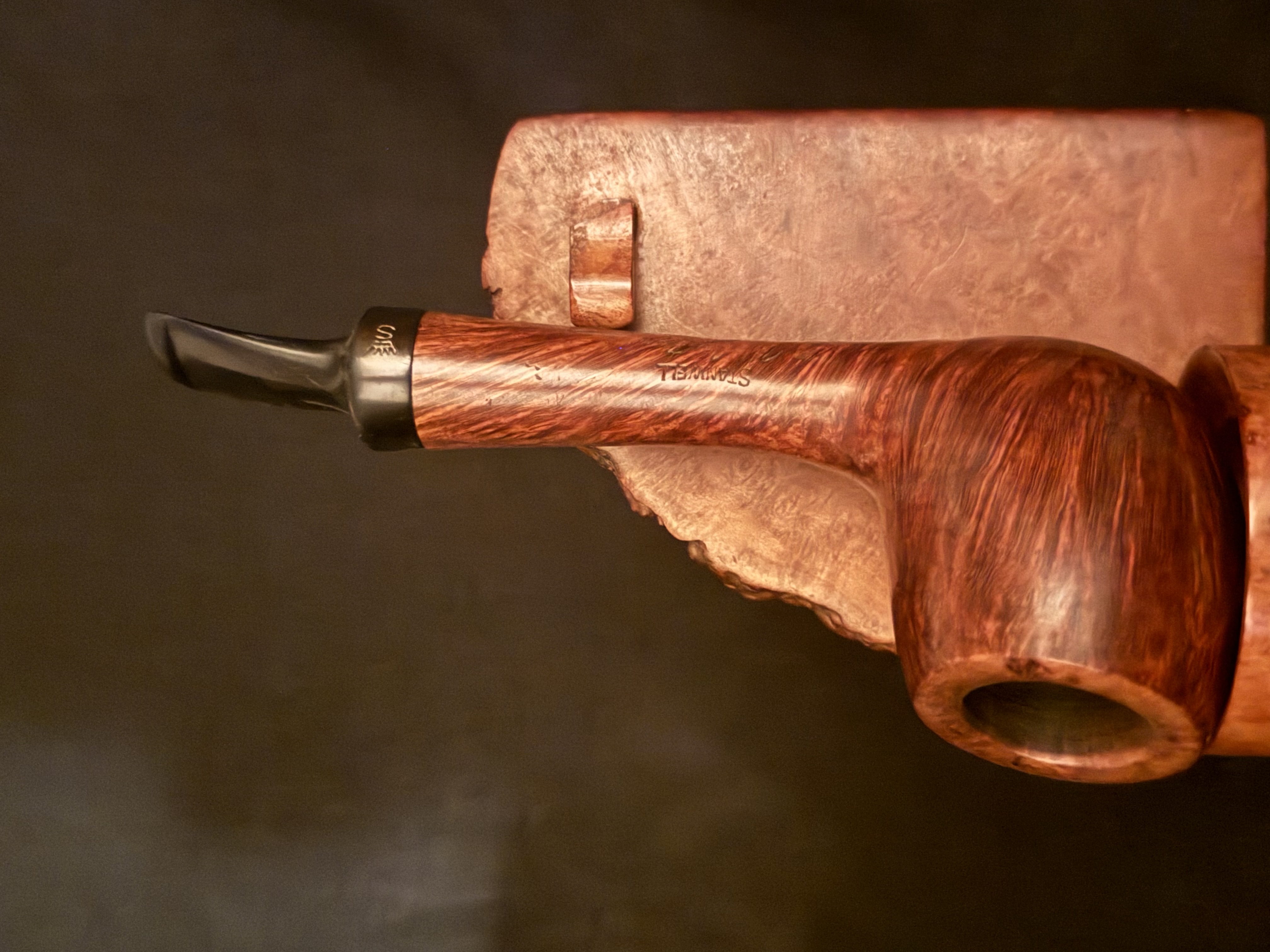 Stanwell Walnut 124 Made In Denmark Estate Pipe