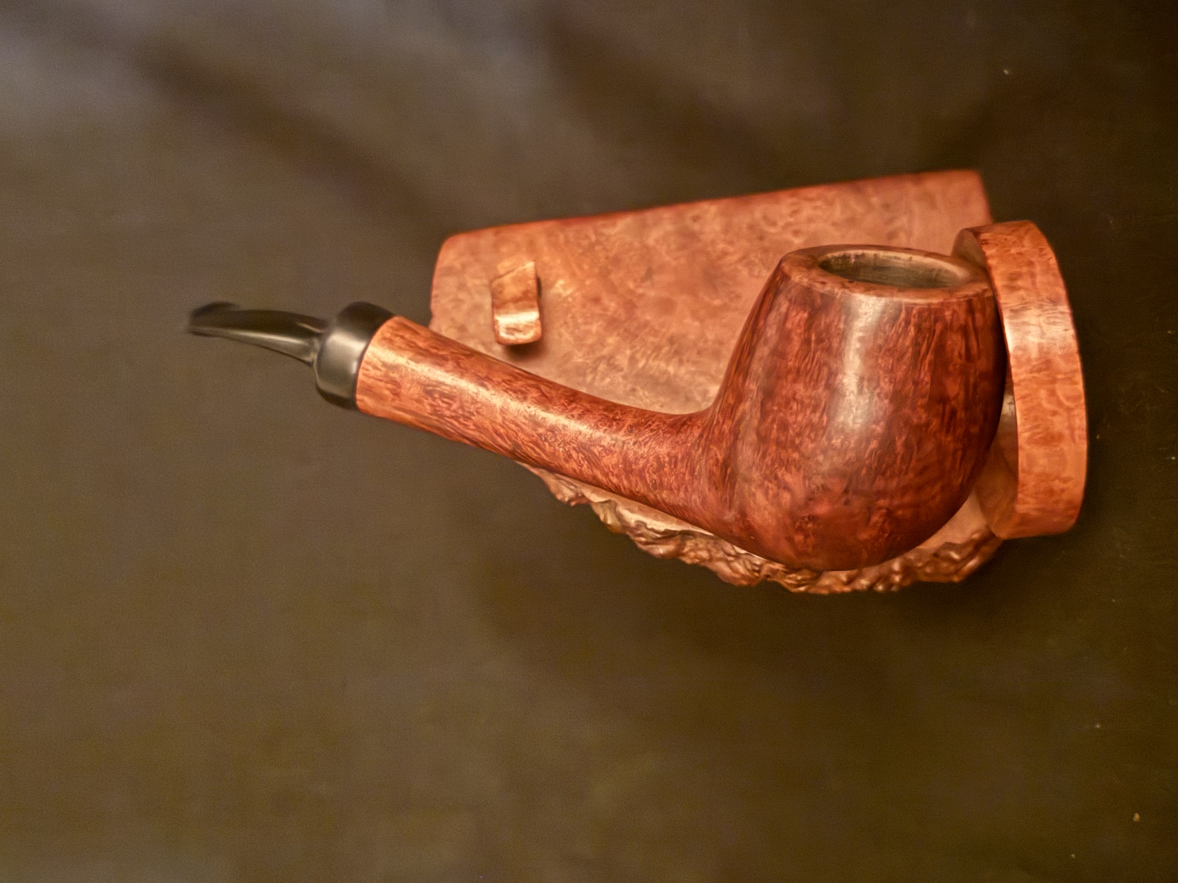 Stanwell Walnut 124 Made In Denmark Estate Pipe 2