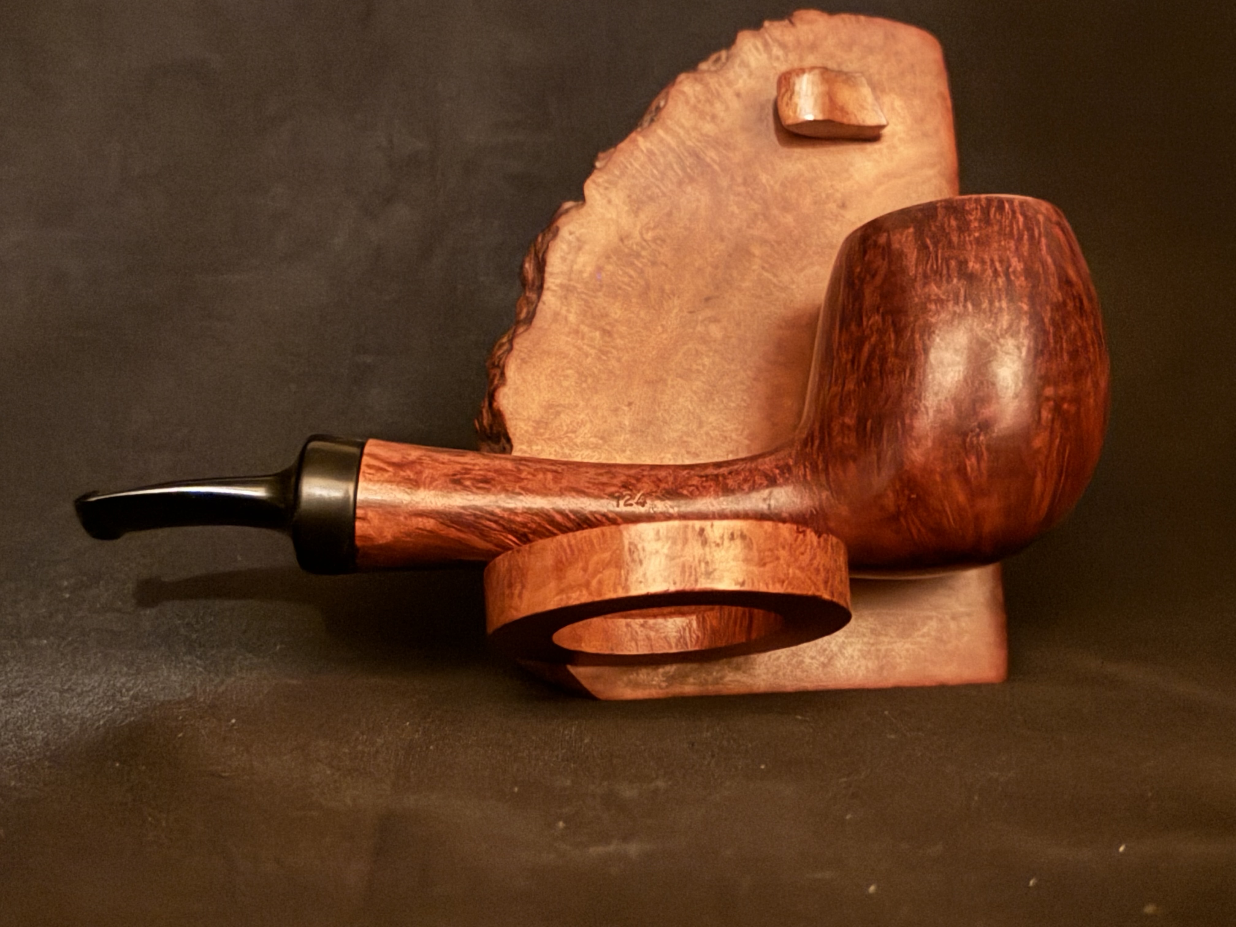 Stanwell Walnut 124 Made In Denmark Estate Pipe 4