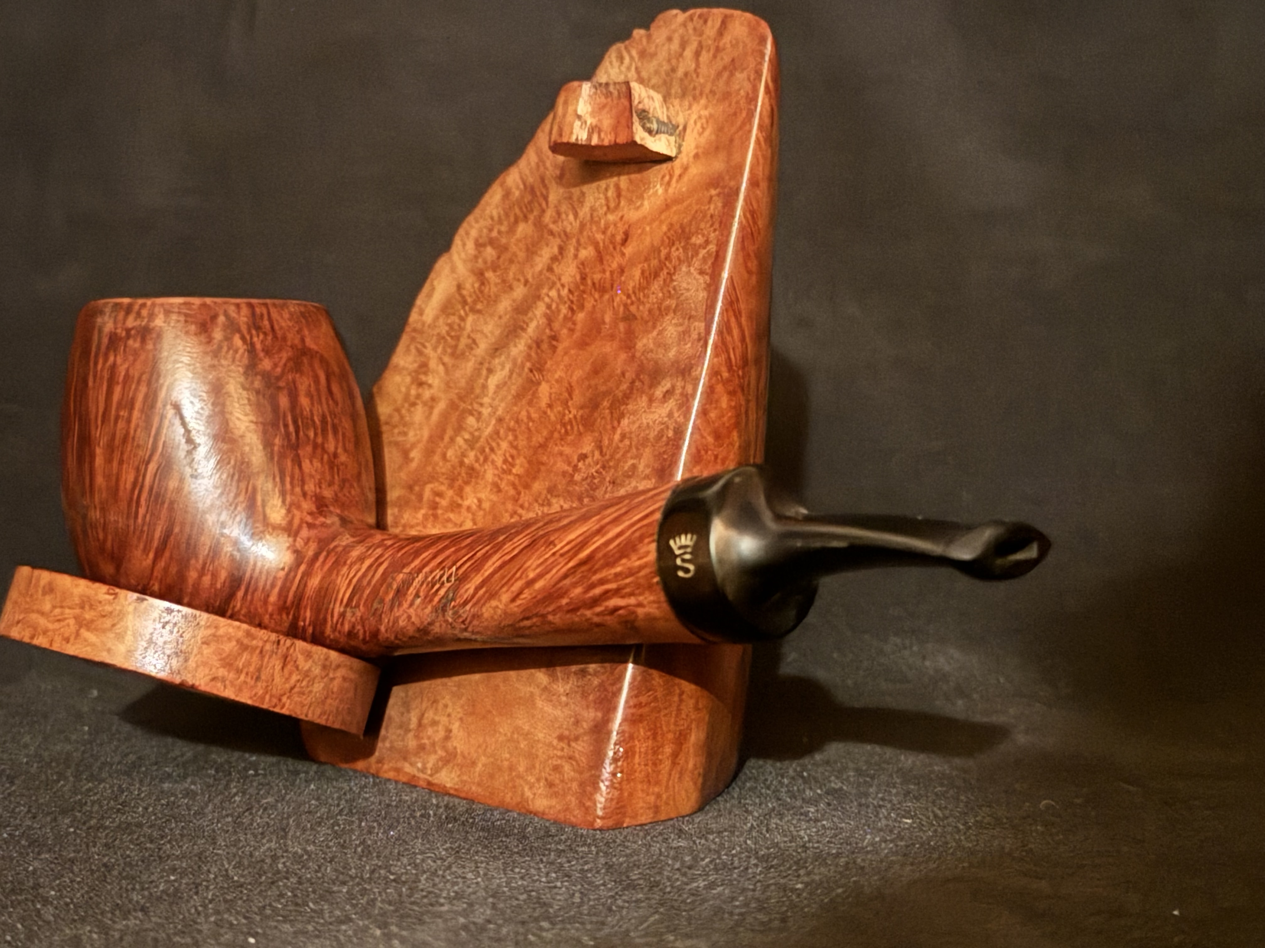 Stanwell Walnut 124 Made In Denmark Estate Pipe 8