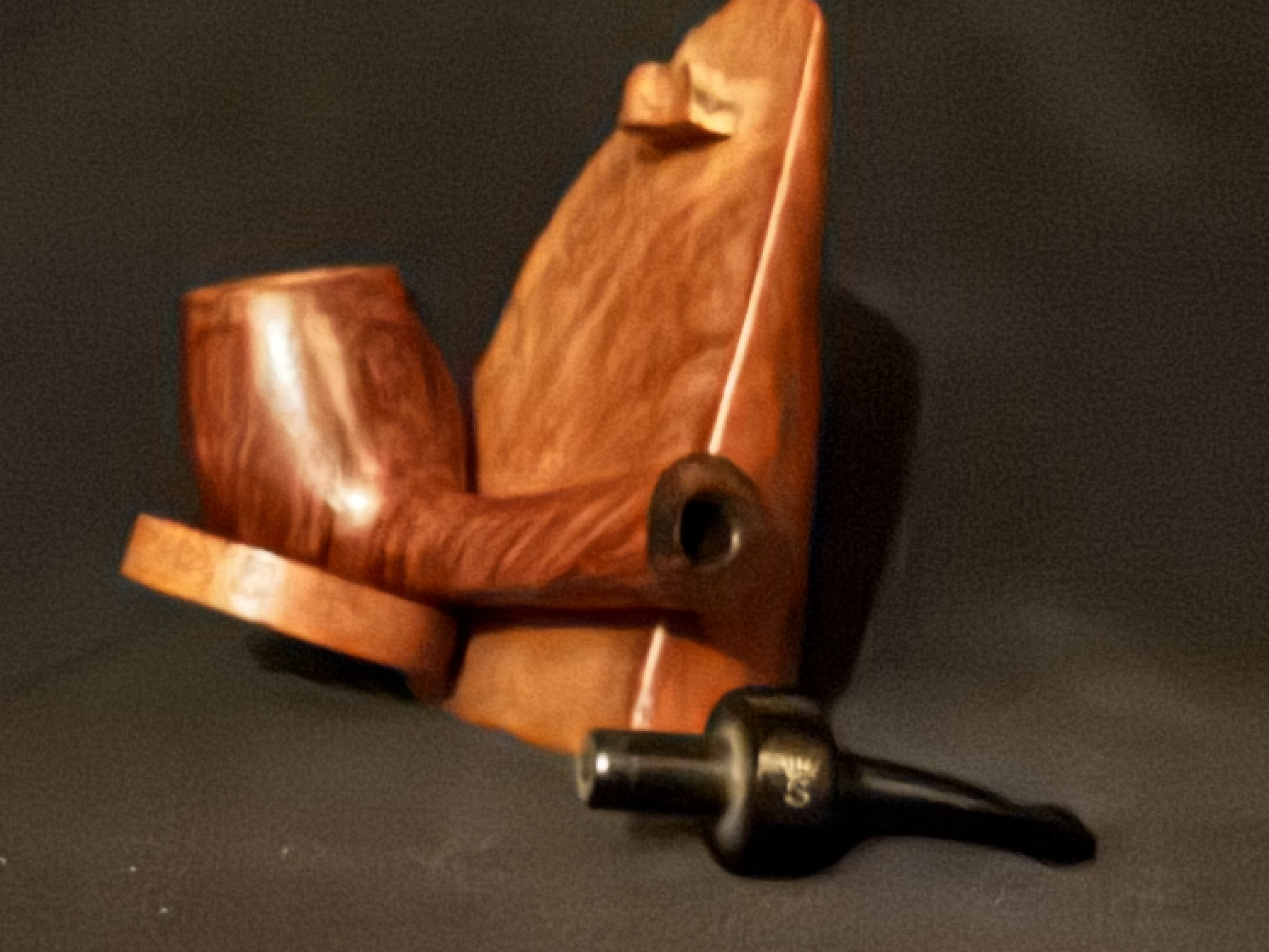 Stanwell Walnut 124 Made In Denmark Estate Pipe 9