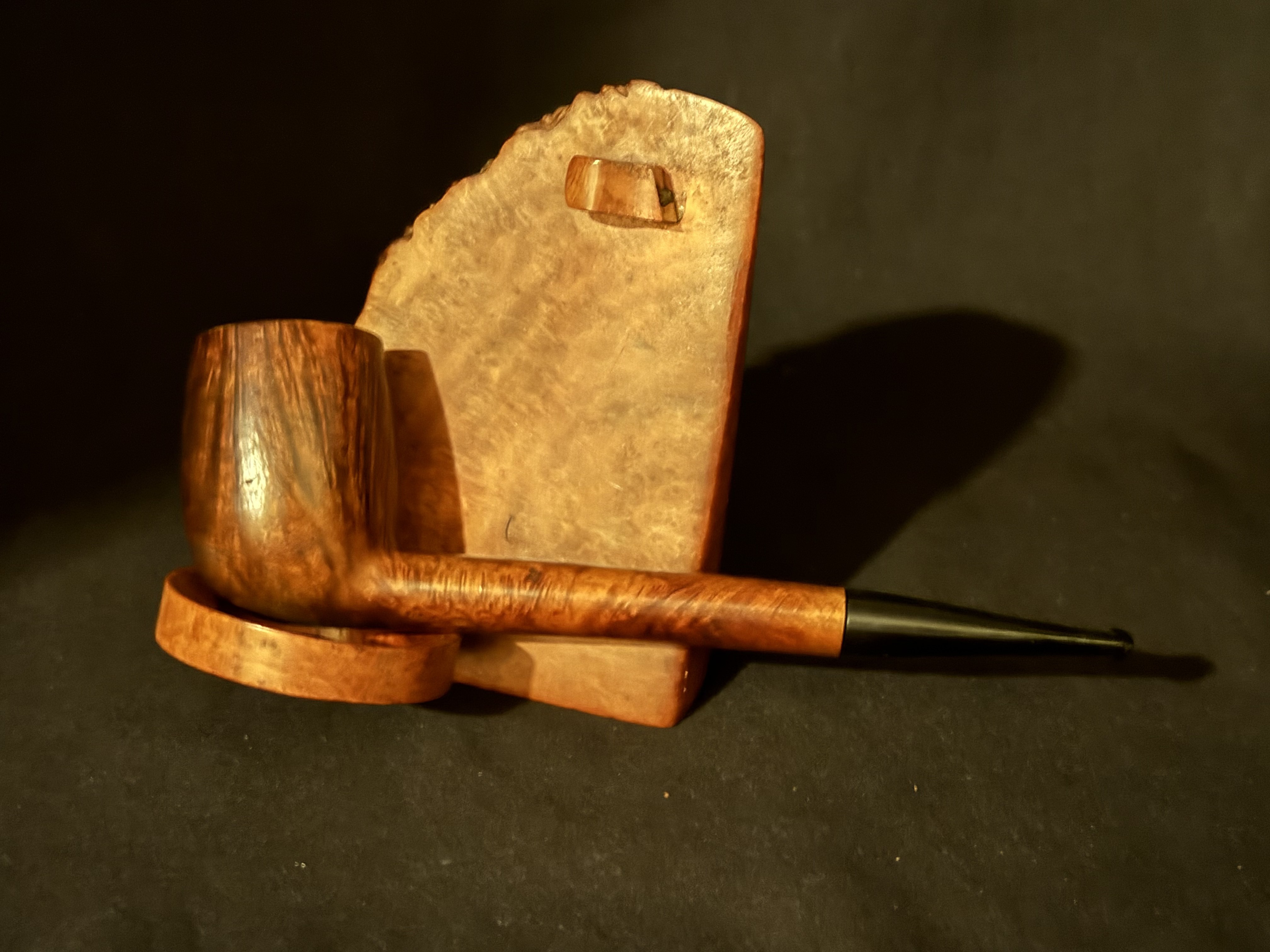 Steel's Pat. No. 8384 Smooth Canadian Briar Pipe, Vulcanite Stem, Estate 2