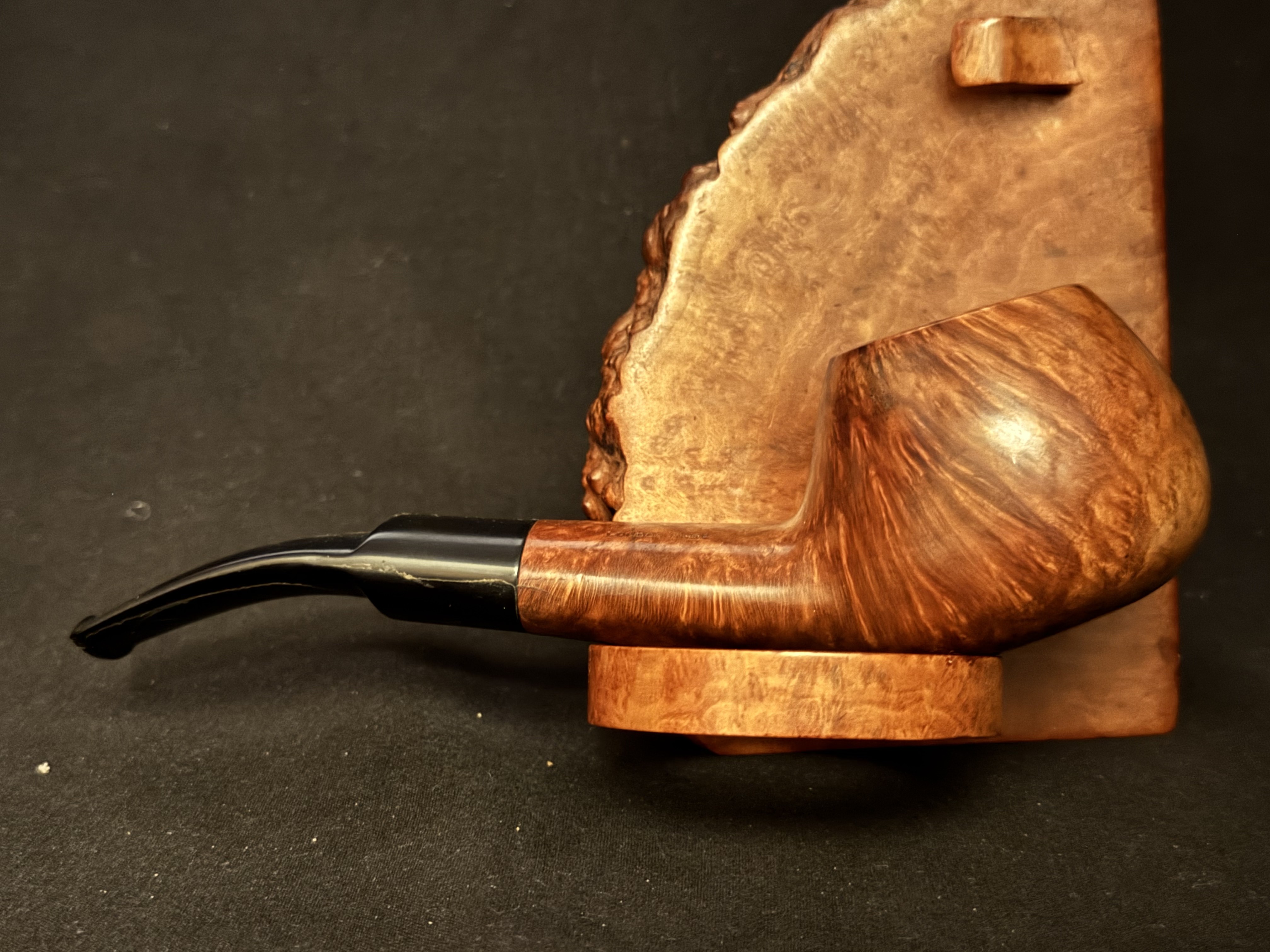 Sullivan Powell & Co Ltd Bent Apple Smooth Briar Estate Pipe, London 4