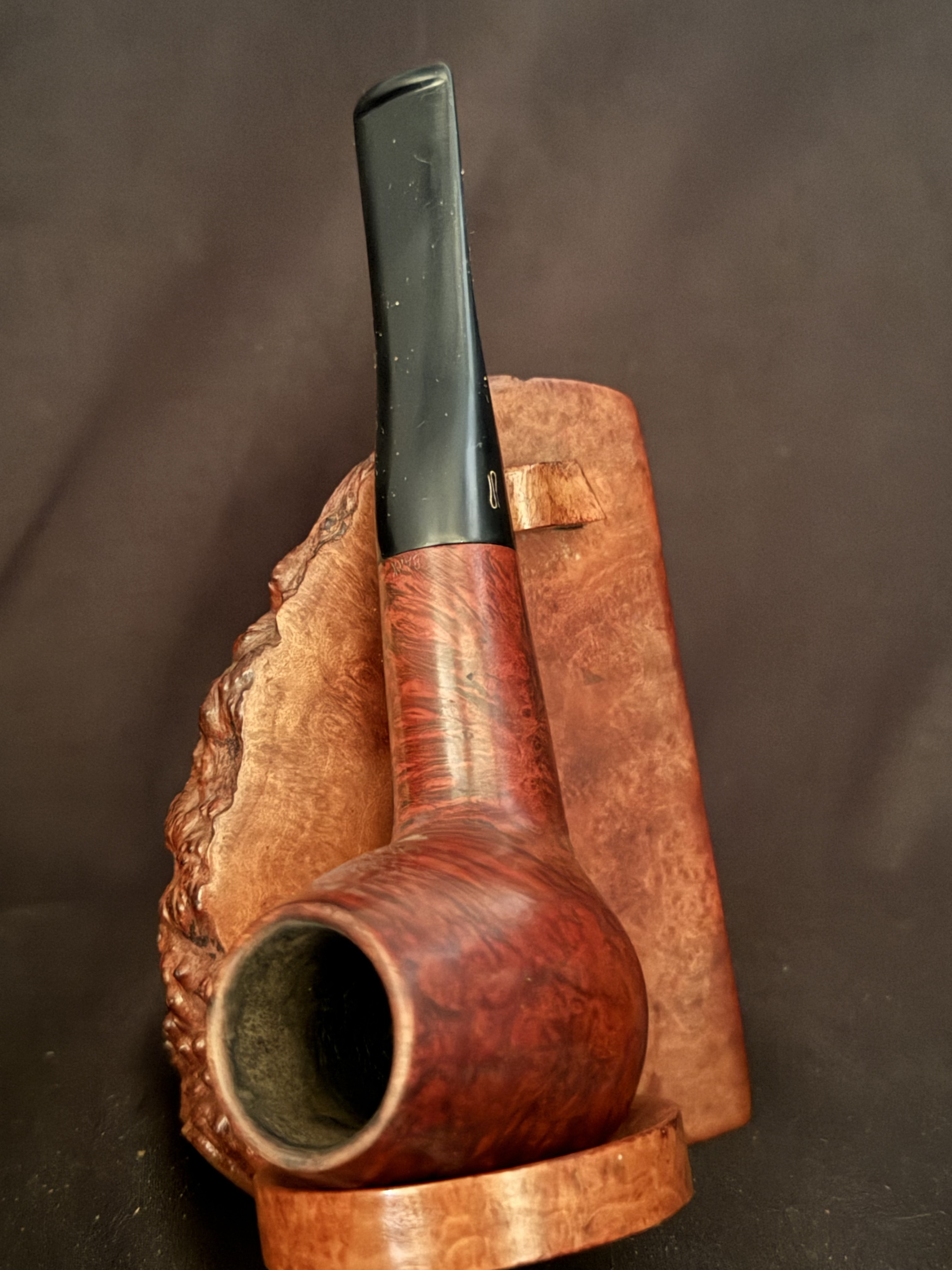 Svendborg Bark 34 Danish Hand Made Smooth Straight Brandy Pipe, 9mm Filter, Fishtail 3