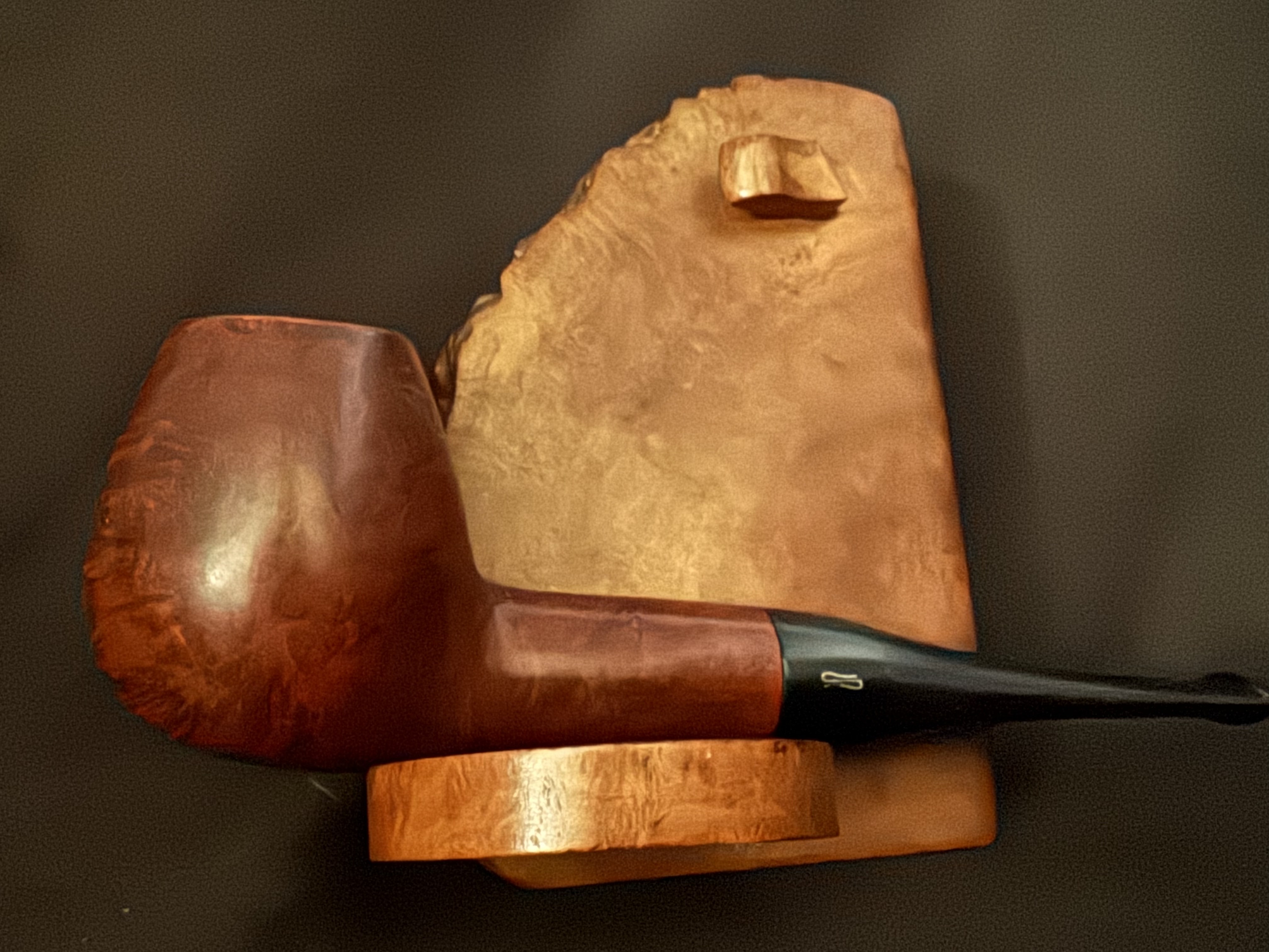 Svendborg Bark 34 Danish Hand Made Smooth Straight Brandy Pipe, 9mm Filter, Fishtail 5