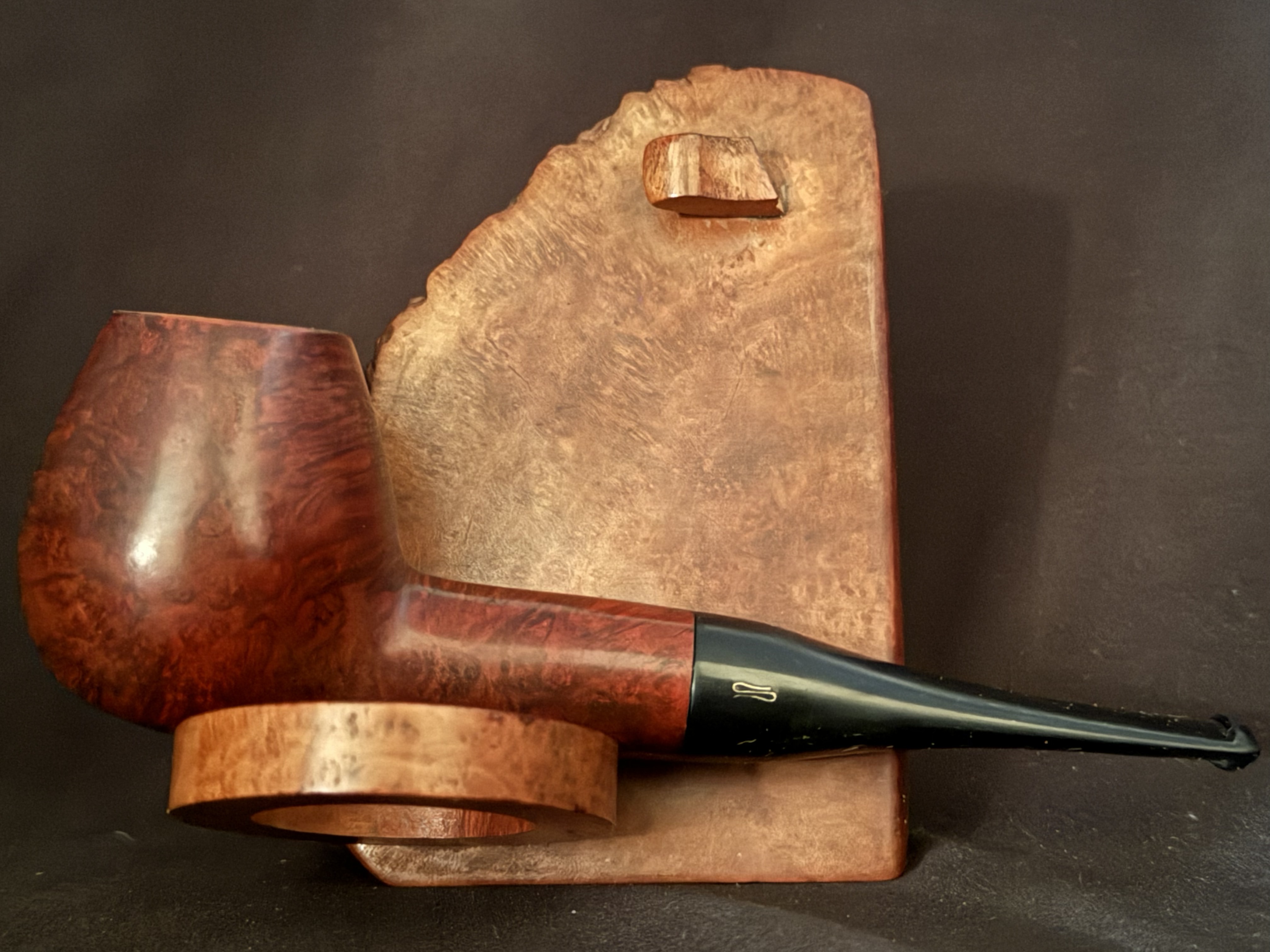 Svendborg Bark 34 Danish Hand Made Smooth Straight Brandy Pipe, 9mm Filter, Fishtail 11