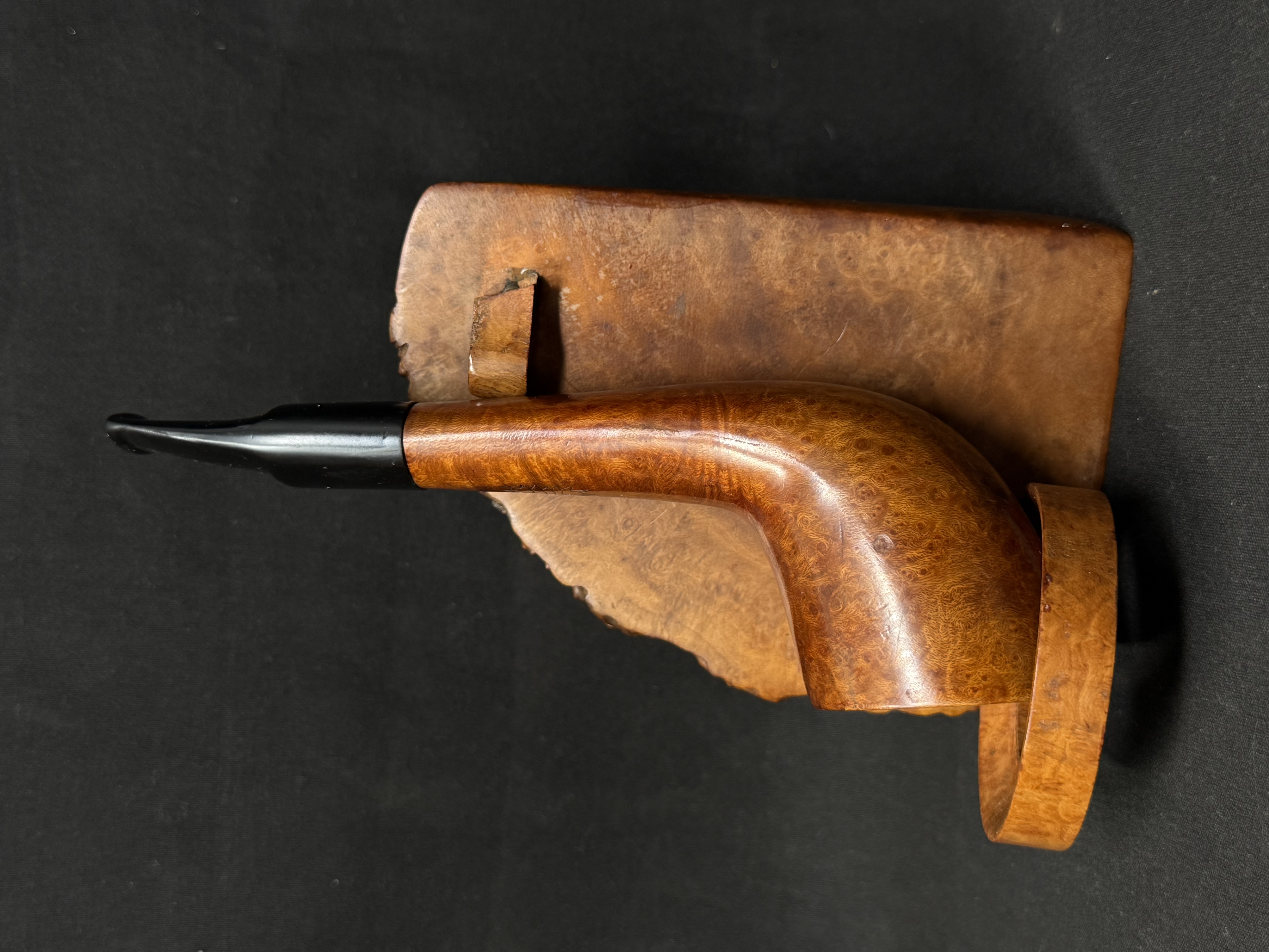 Tilt 540 Dublin Smooth Briar Estate Pipe, Vulcanite Stem, France 2