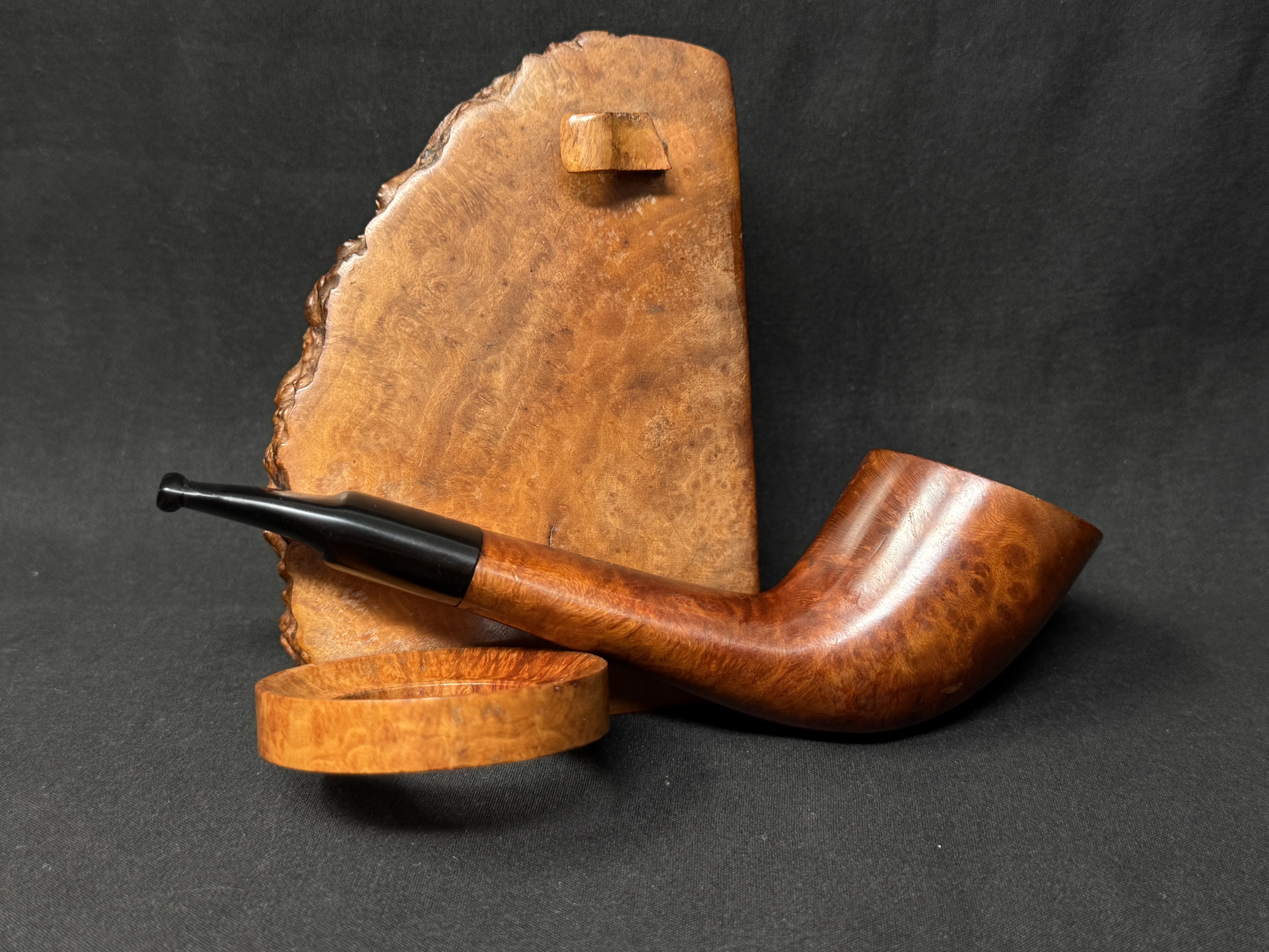 Tilt 540 Dublin Smooth Briar Estate Pipe, Vulcanite Stem, France 4