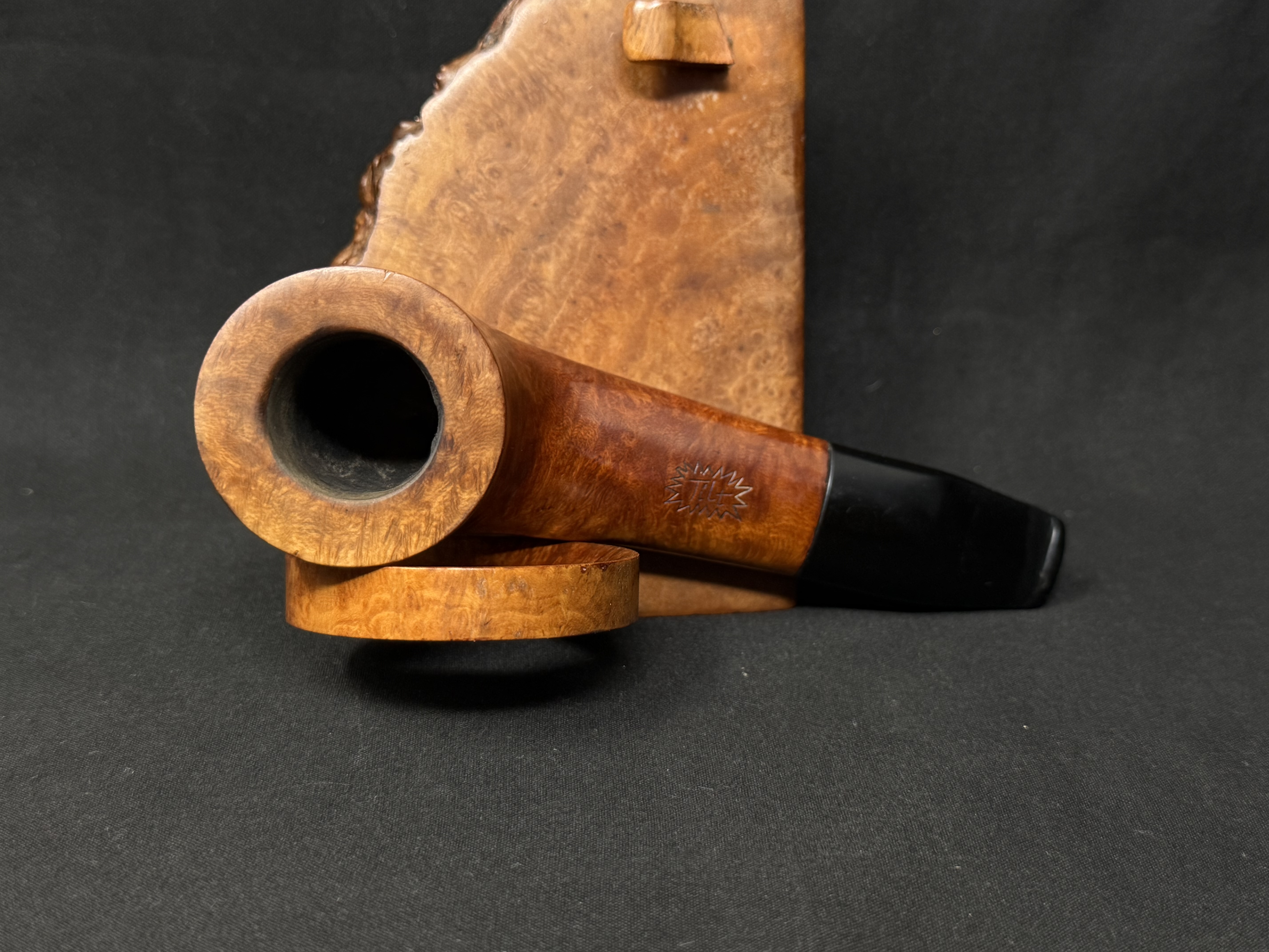 Tilt 540 Dublin Smooth Briar Estate Pipe, Vulcanite Stem, France 5