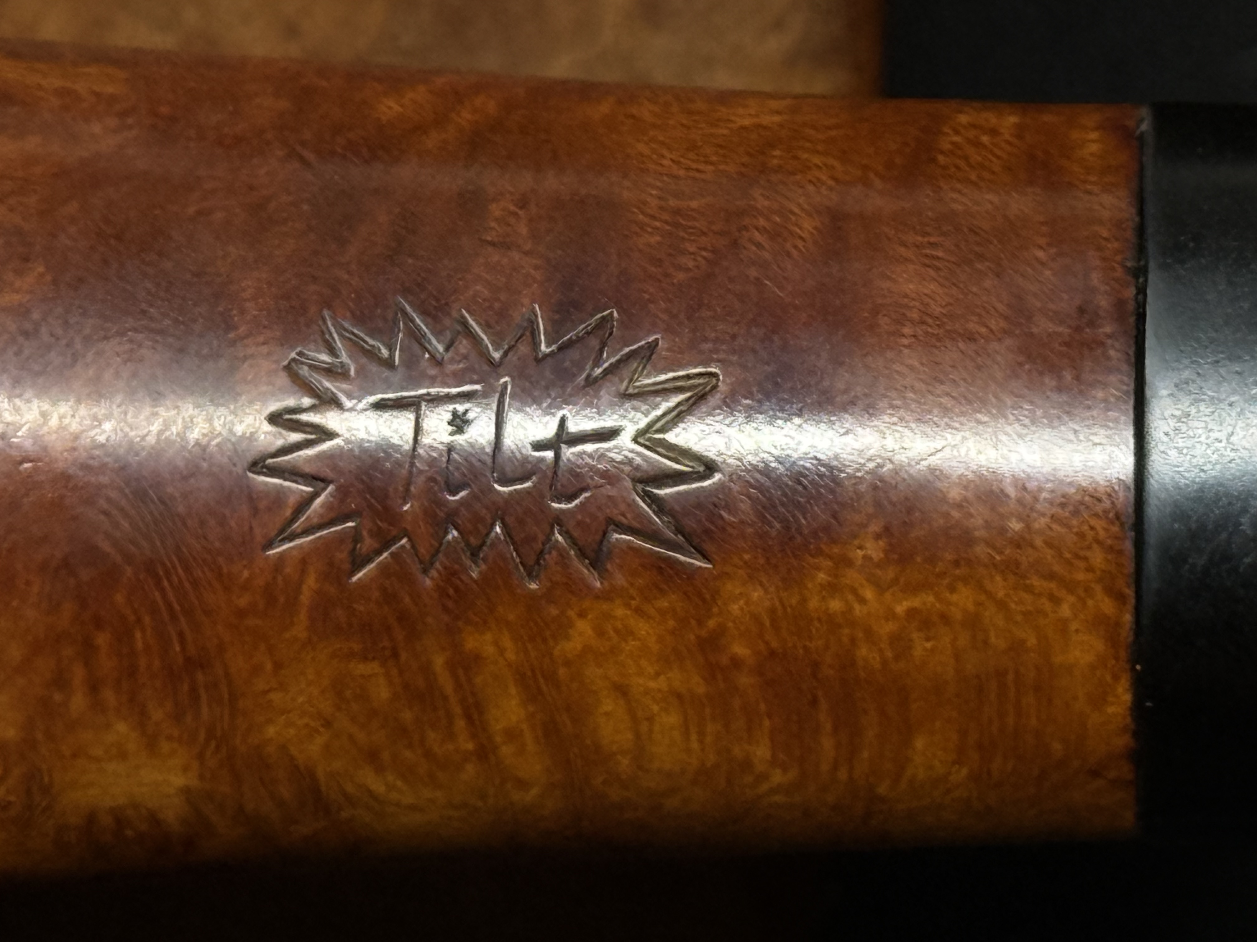 Tilt 540 Dublin Smooth Briar Estate Pipe, Vulcanite Stem, France 10
