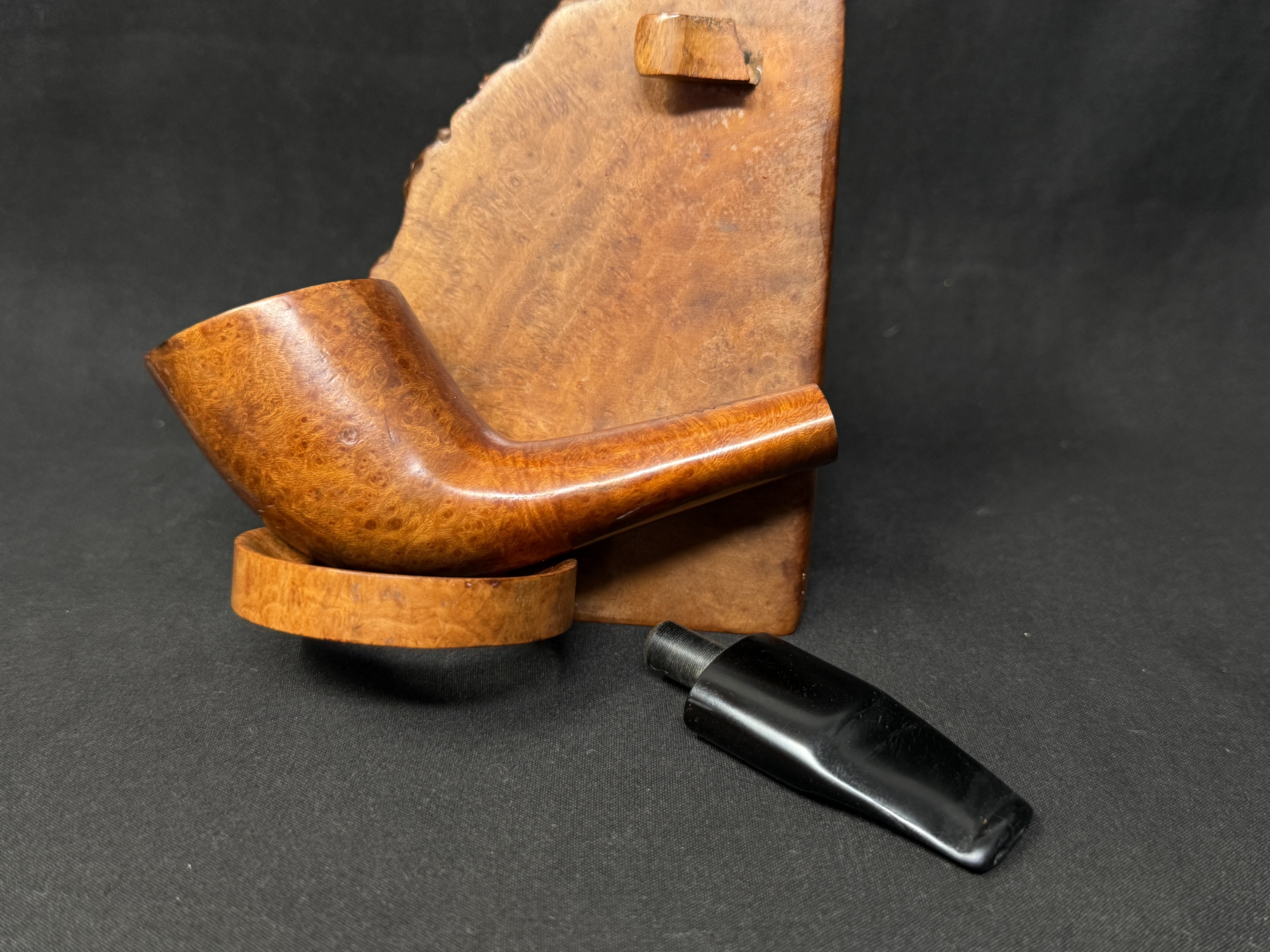 Tilt 540 Dublin Smooth Briar Estate Pipe, Vulcanite Stem, France 9