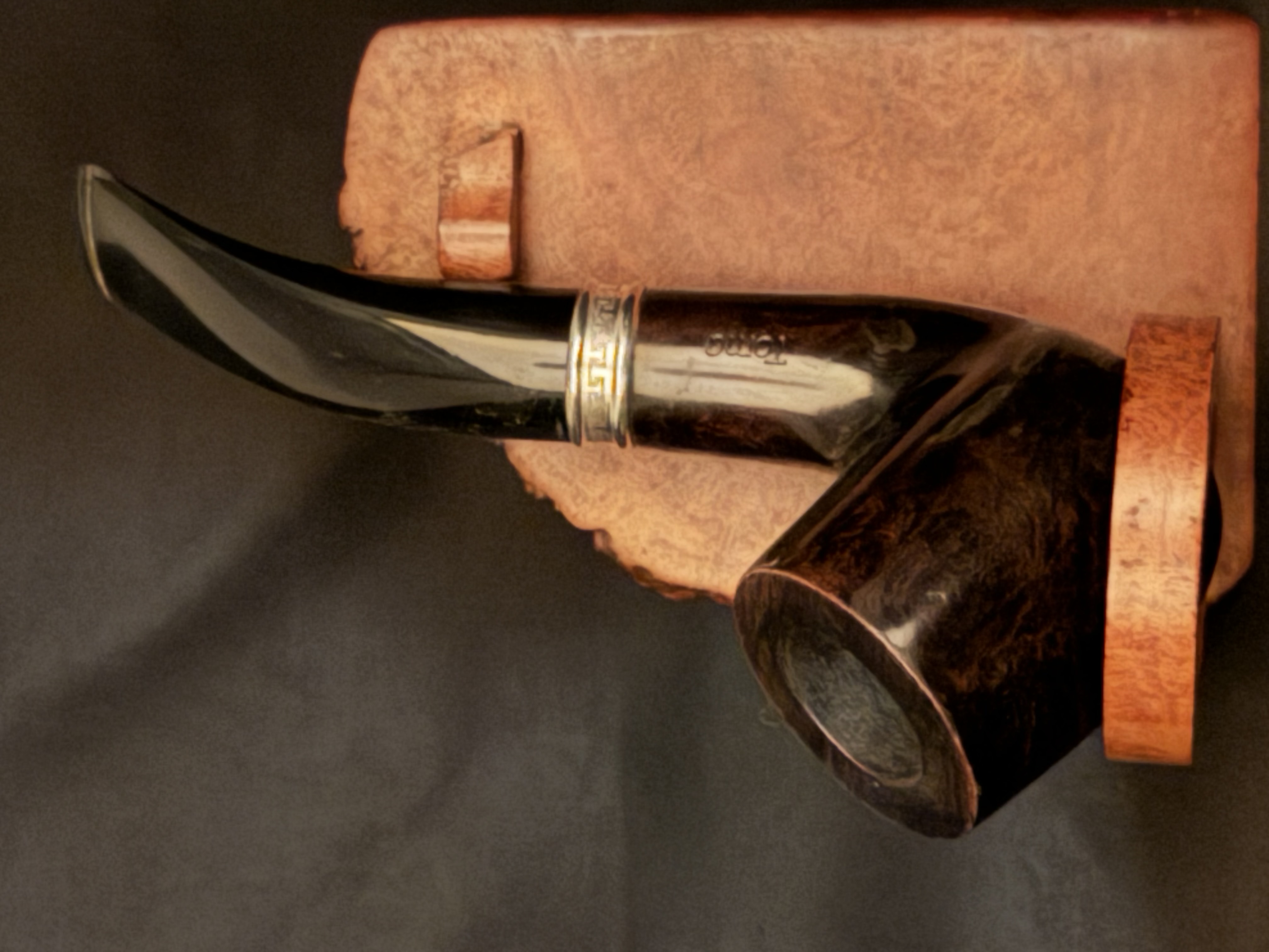 TOMA Bent Billiard Estate Pipe