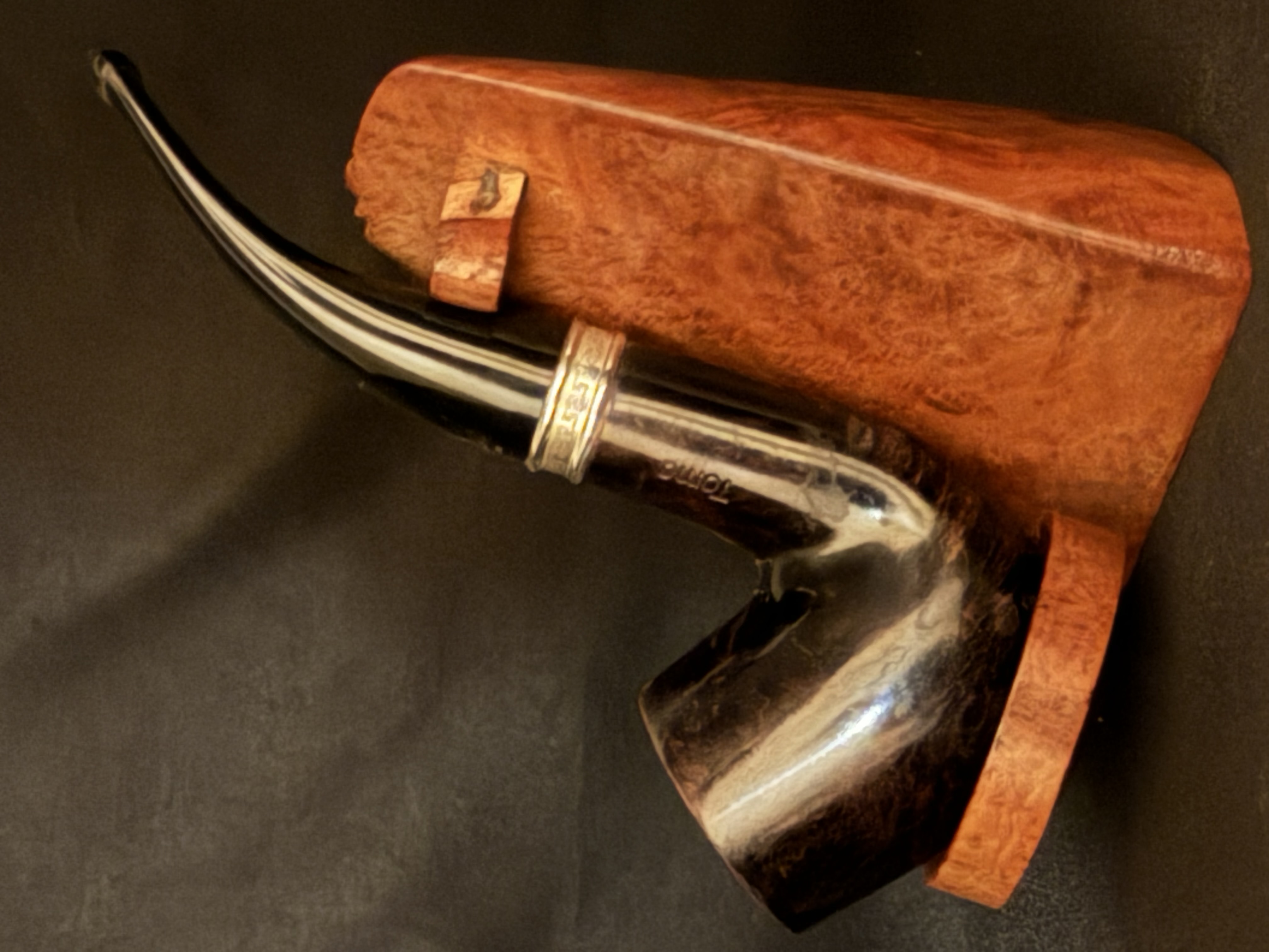 TOMA Bent Billiard Estate Pipe 2