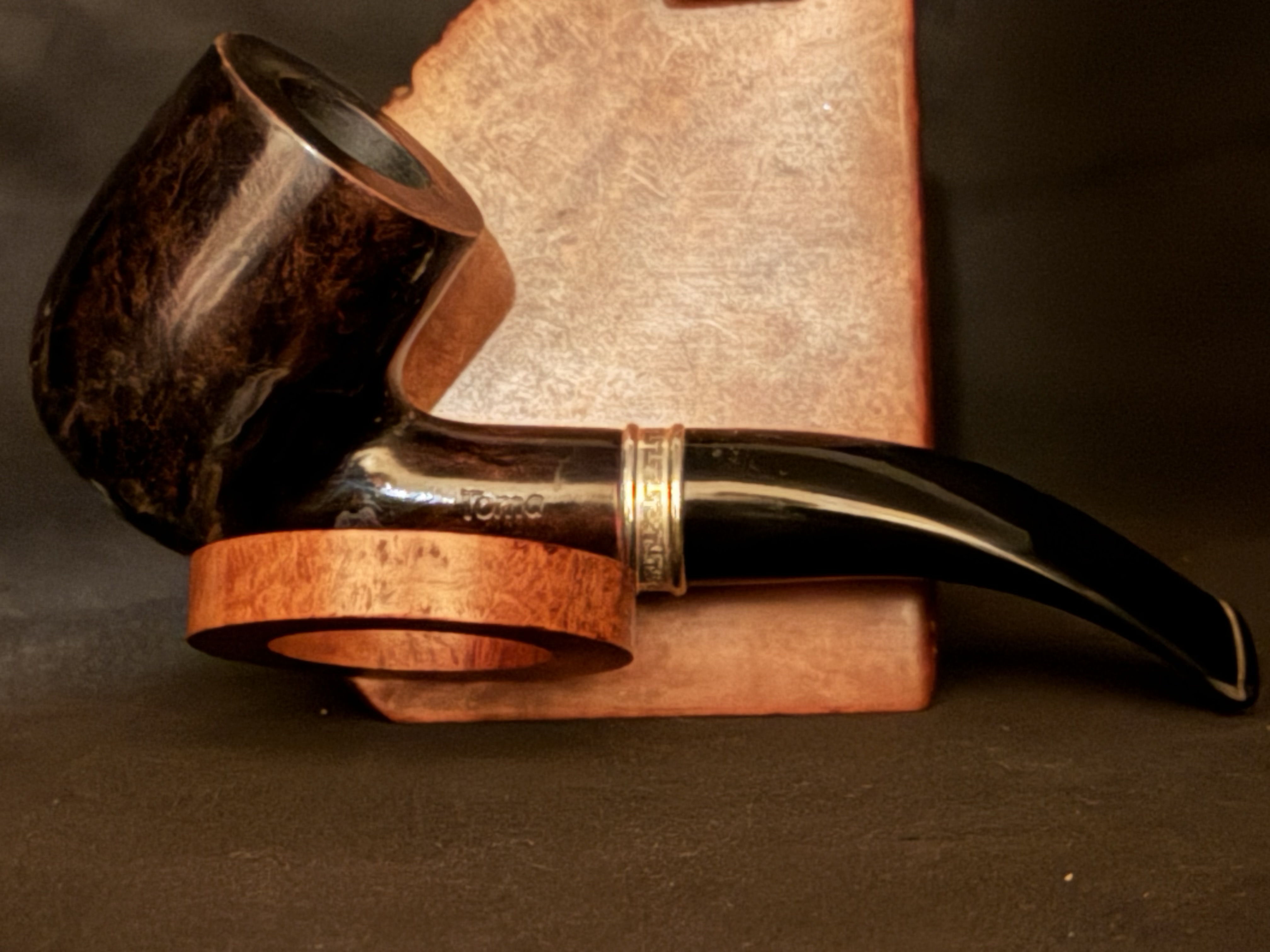 TOMA Bent Billiard Estate Pipe 3
