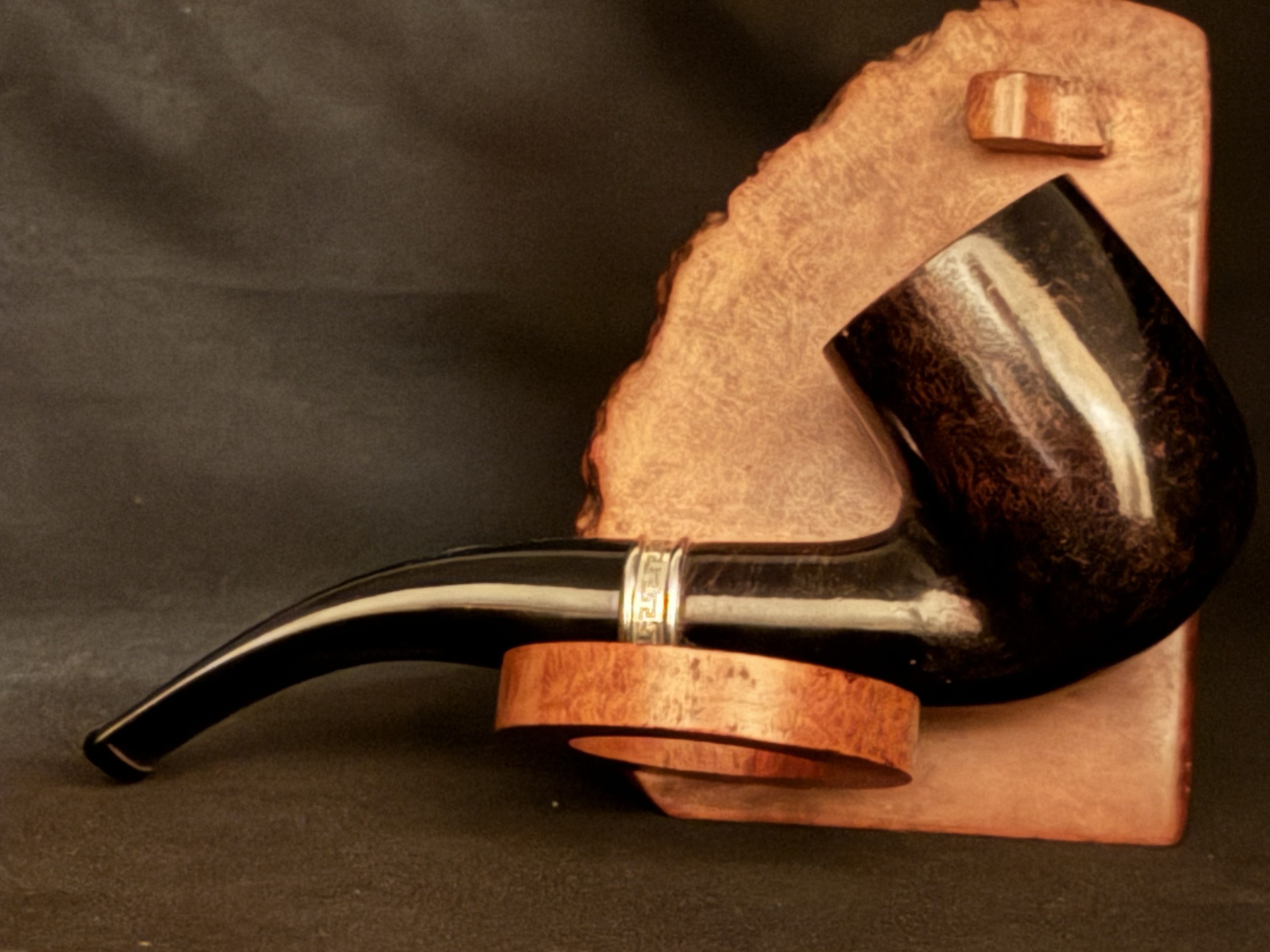 TOMA Bent Billiard Estate Pipe 4