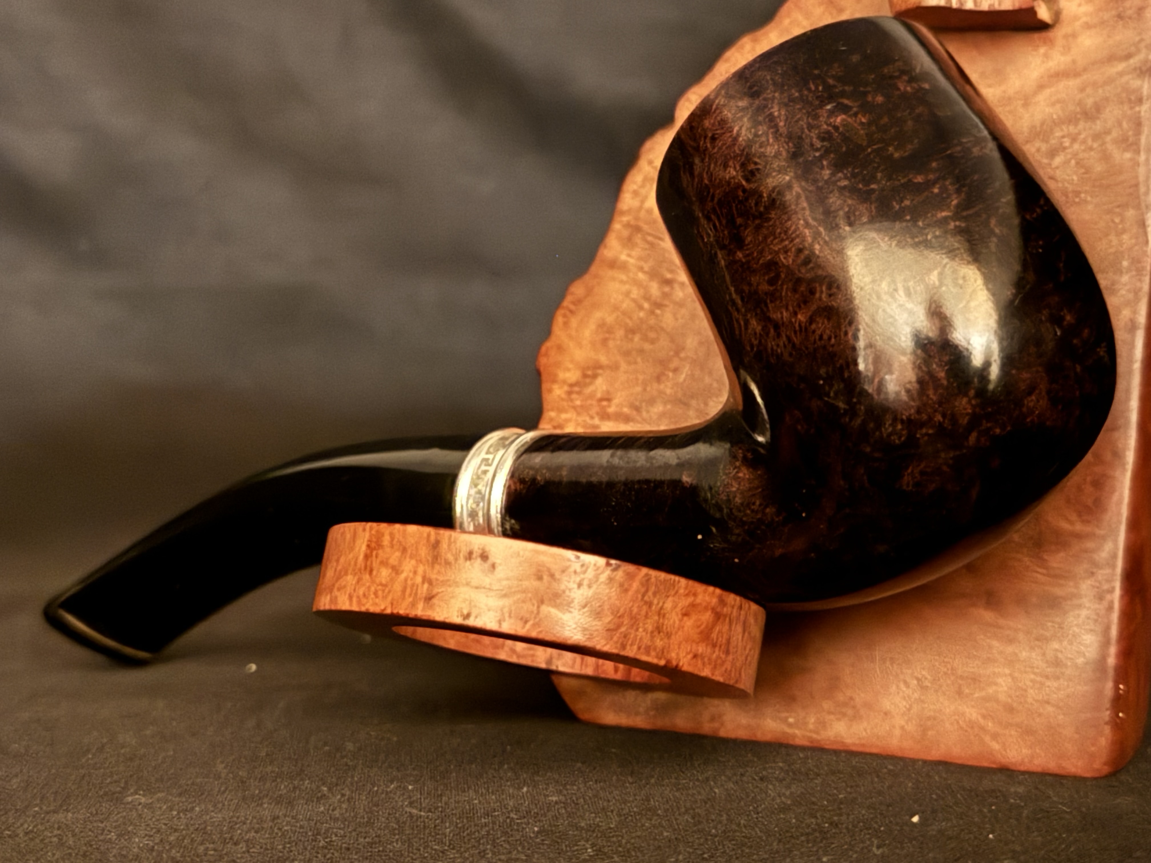 TOMA Bent Billiard Estate Pipe 8