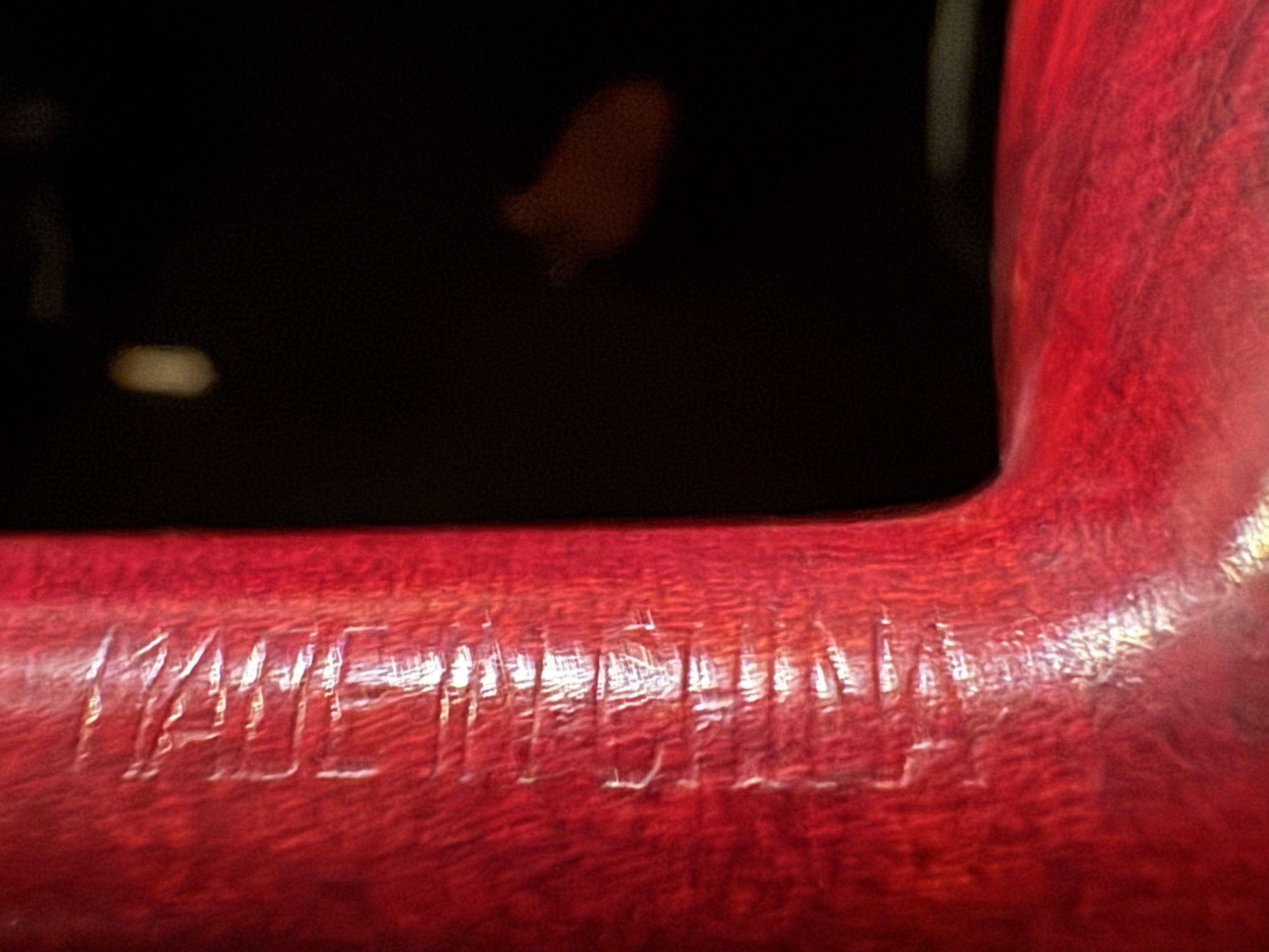 Golden Leaf 1201 Smooth Billiard Estate Pipe - New Old Stock, Unsmoked, Tapered Stem