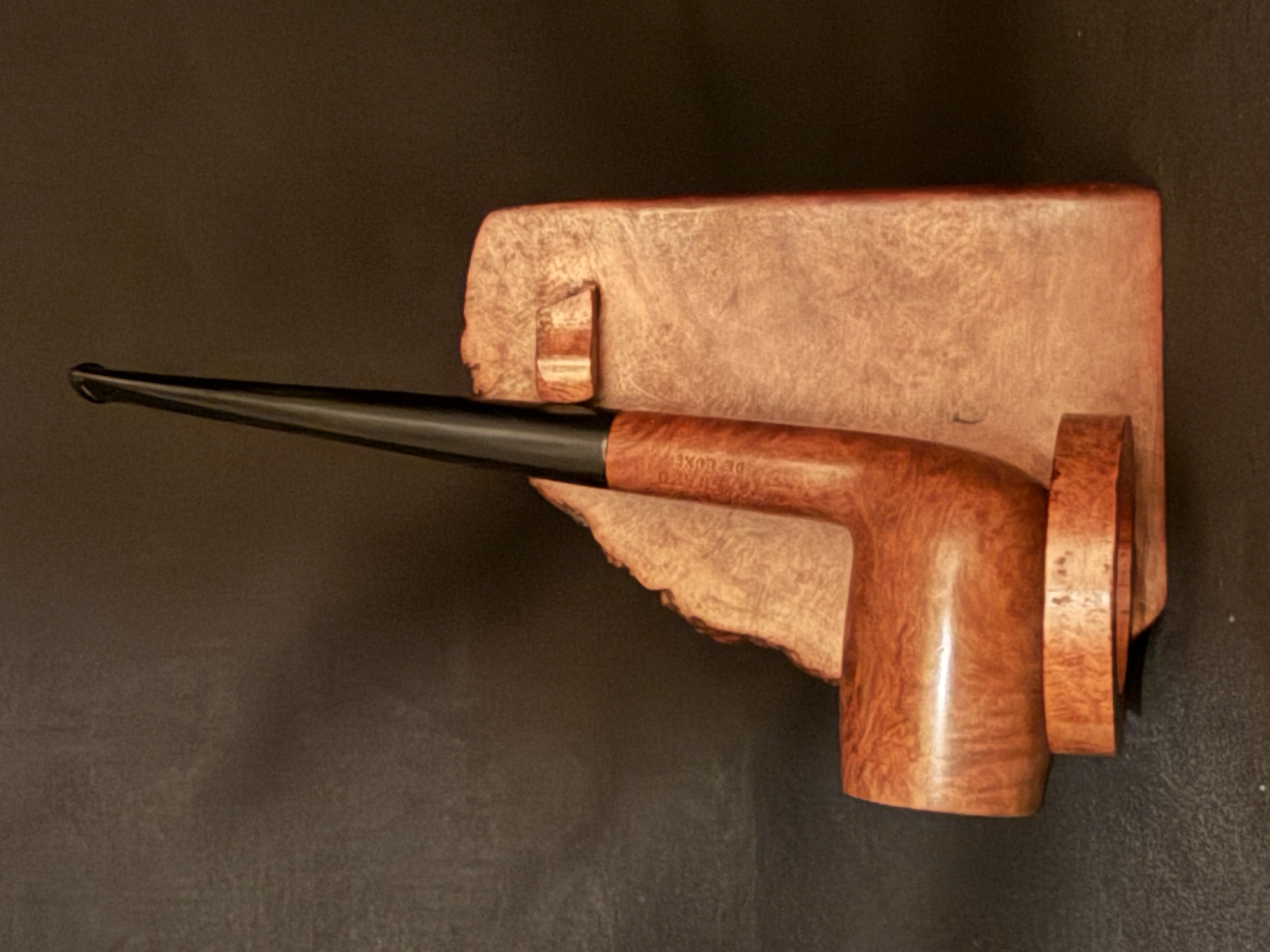 Vanguard De Luxe Real Briar FF 6H Straight Billiard Estate Pipe