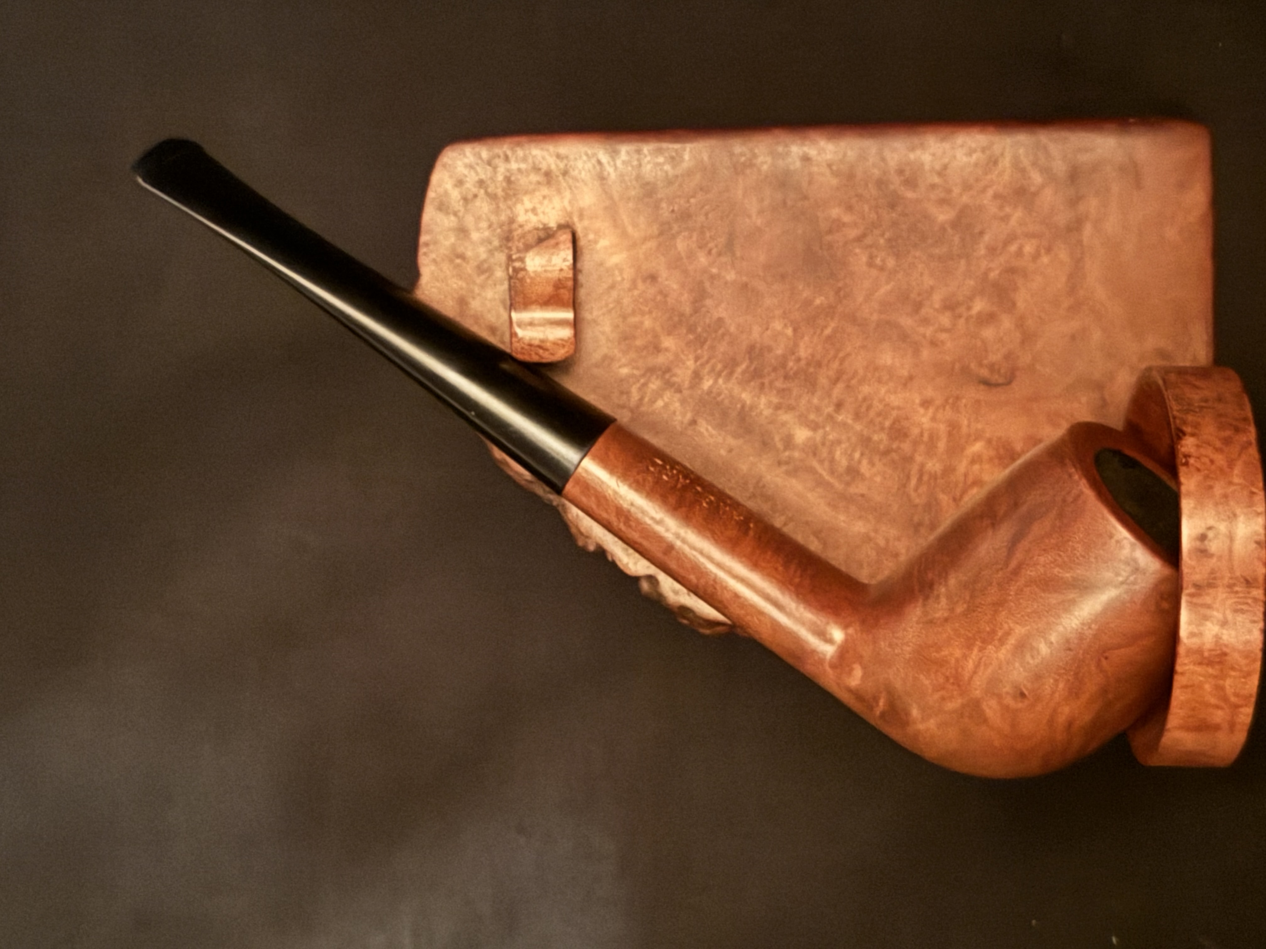 Vanguard de luxe 7F Real Briar FF Estate Pipe 2