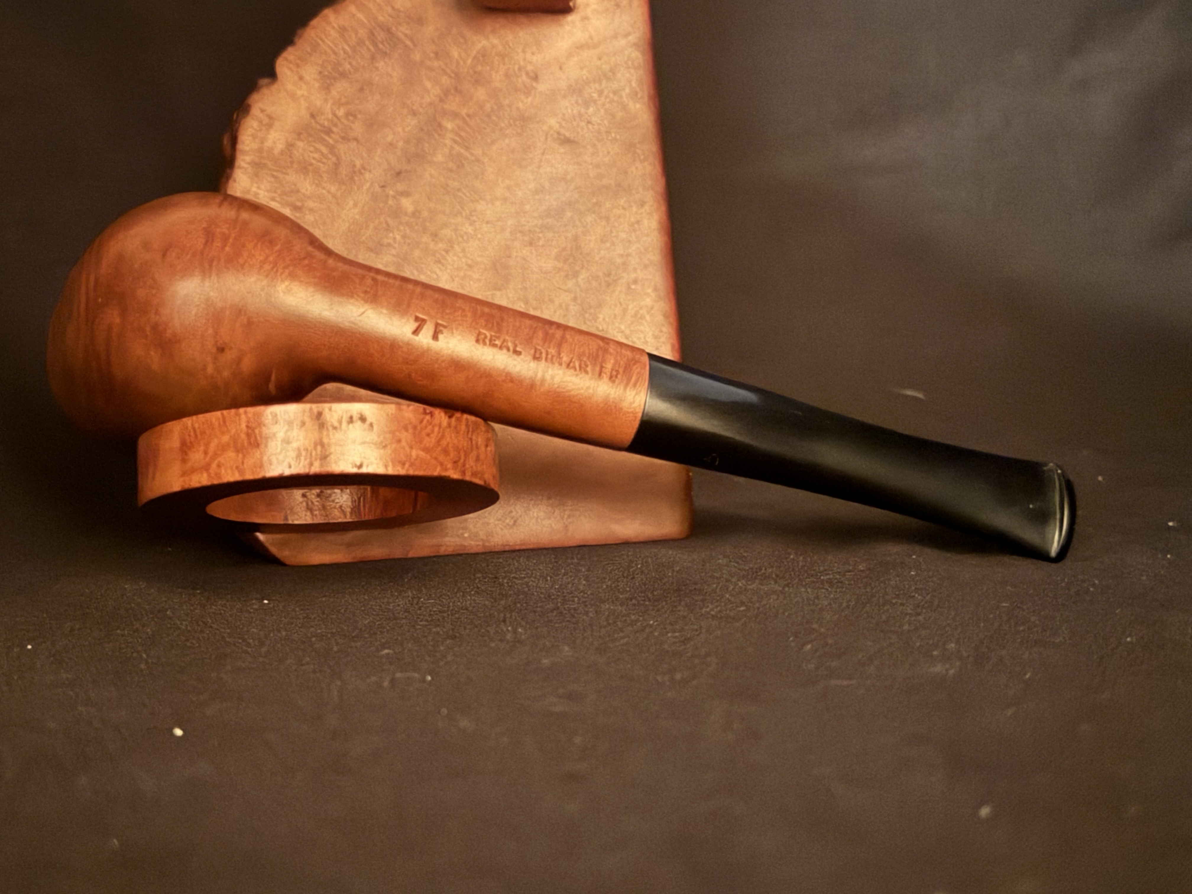 Vanguard de luxe 7F Real Briar FF Estate Pipe 6