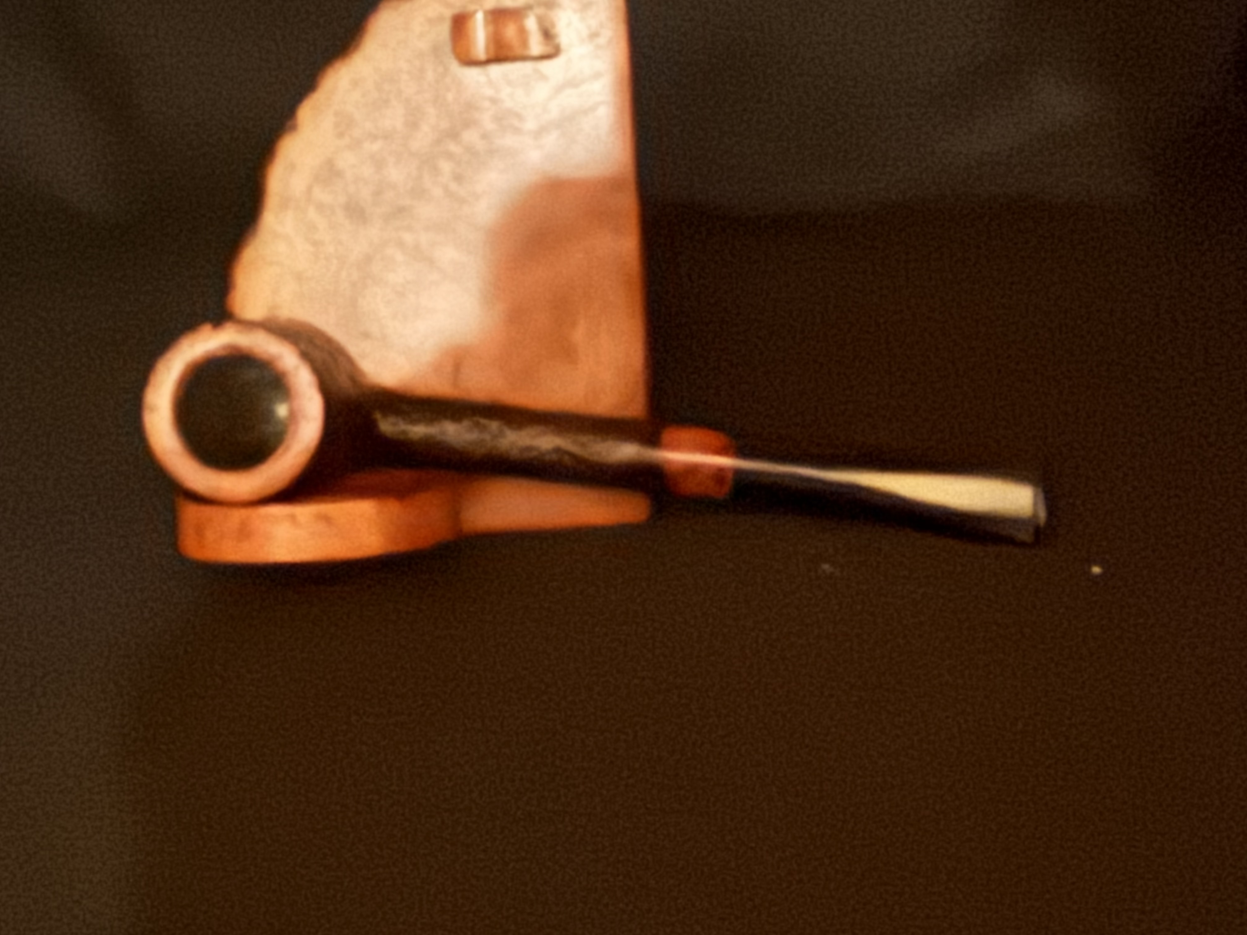 Stanwell Vario Made in Denmark 174 - Elegant Long Sandblast Straight Liverpool Estate Pipe 6