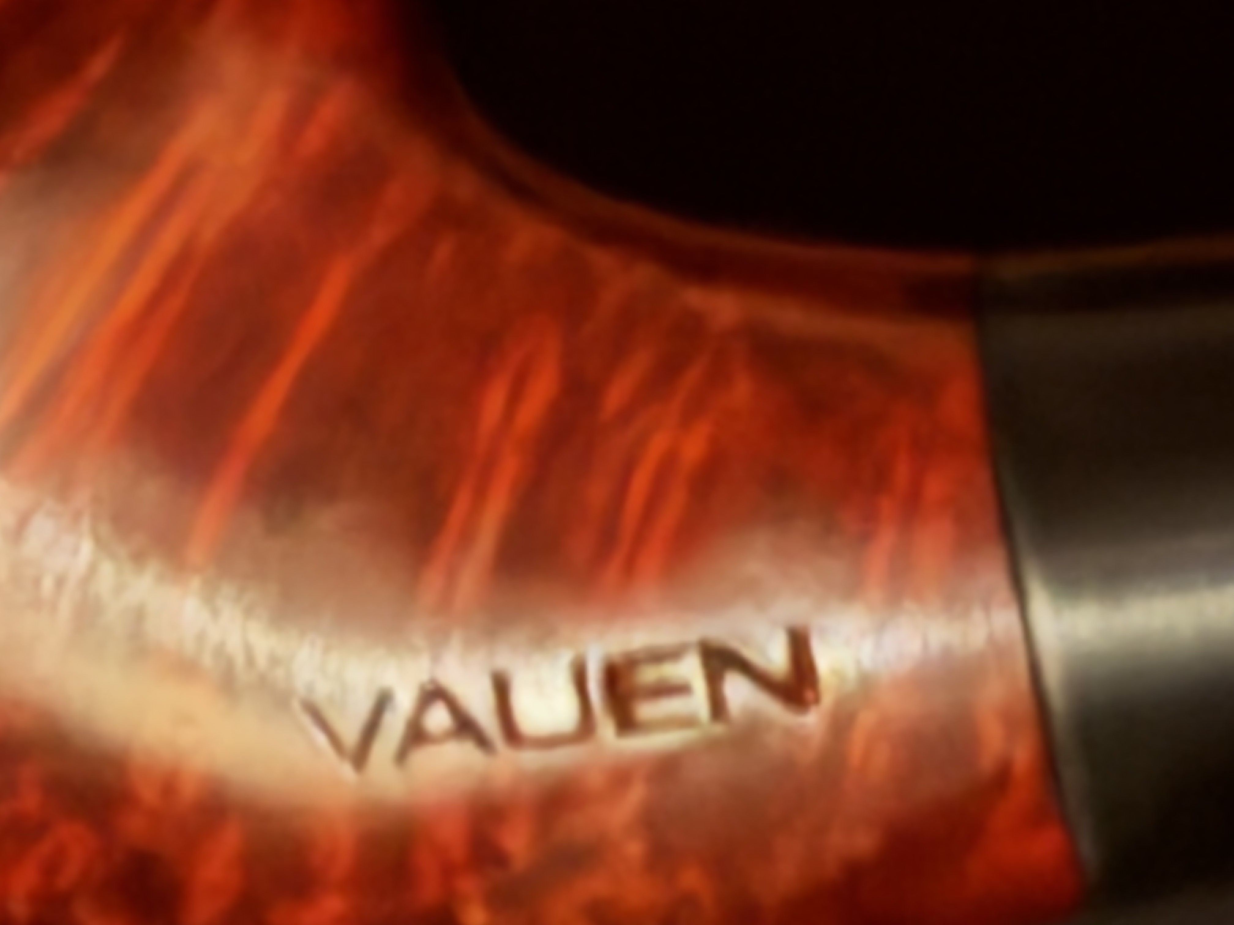 Vauen 3912 Bent Brandy Smooth Briar Estate Pipe, German, 9mm Filter 8