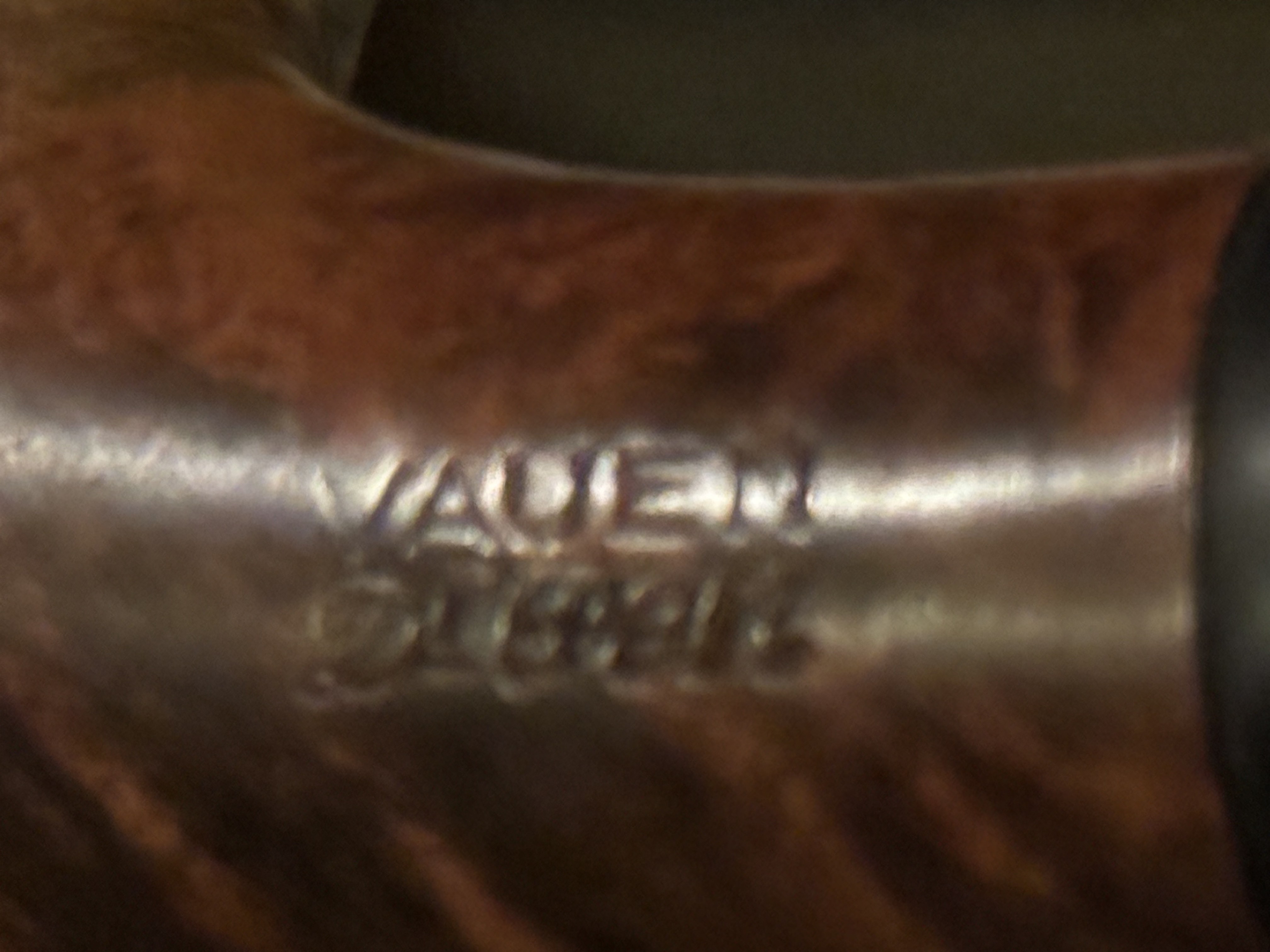 Vauen Dr. Perl 3077 Smooth Bent Tomato Estate Pipe, Saddle Stem 11