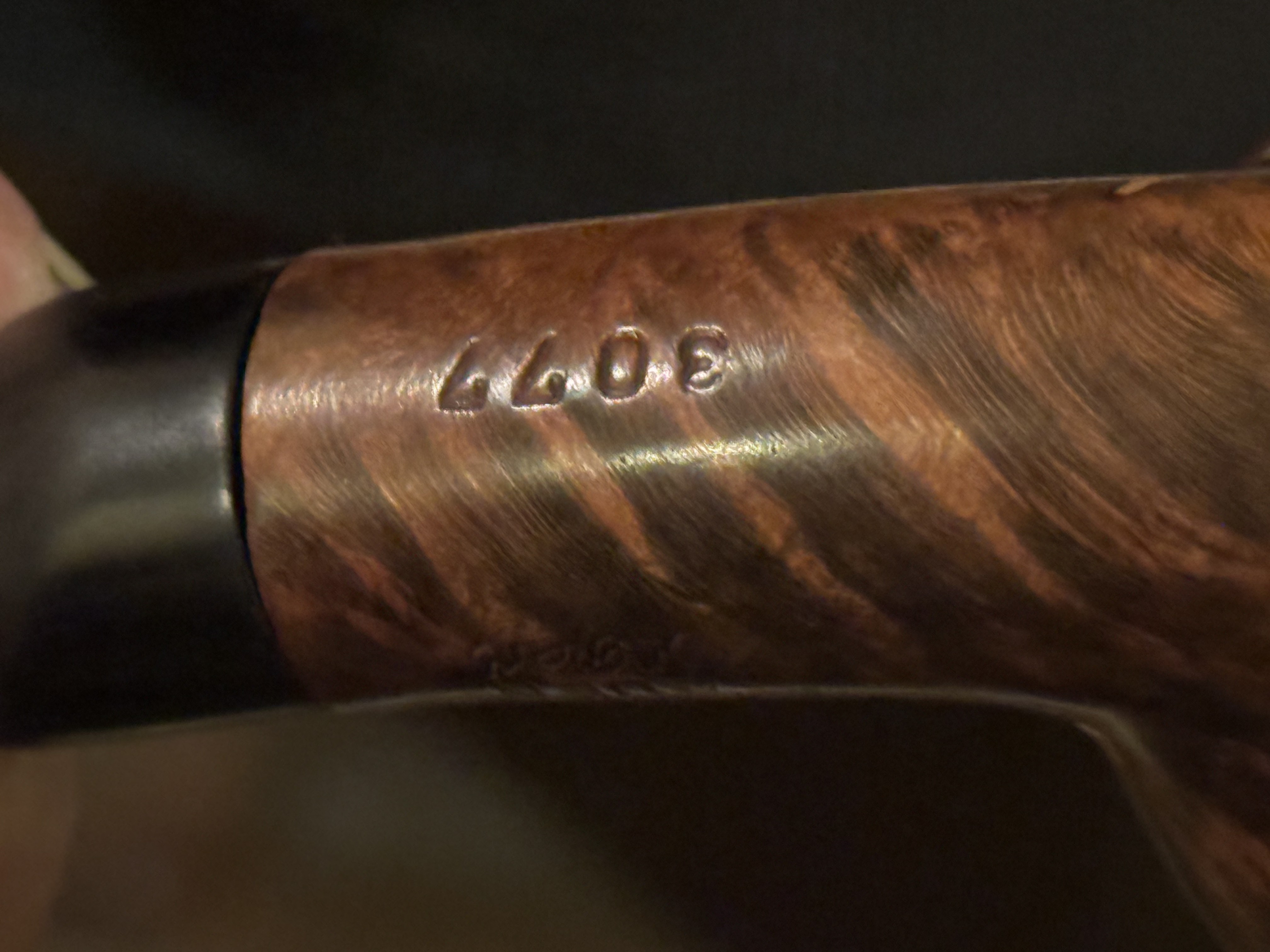 Vauen Dr. Perl 3077 Smooth Bent Tomato Estate Pipe, Saddle Stem 8