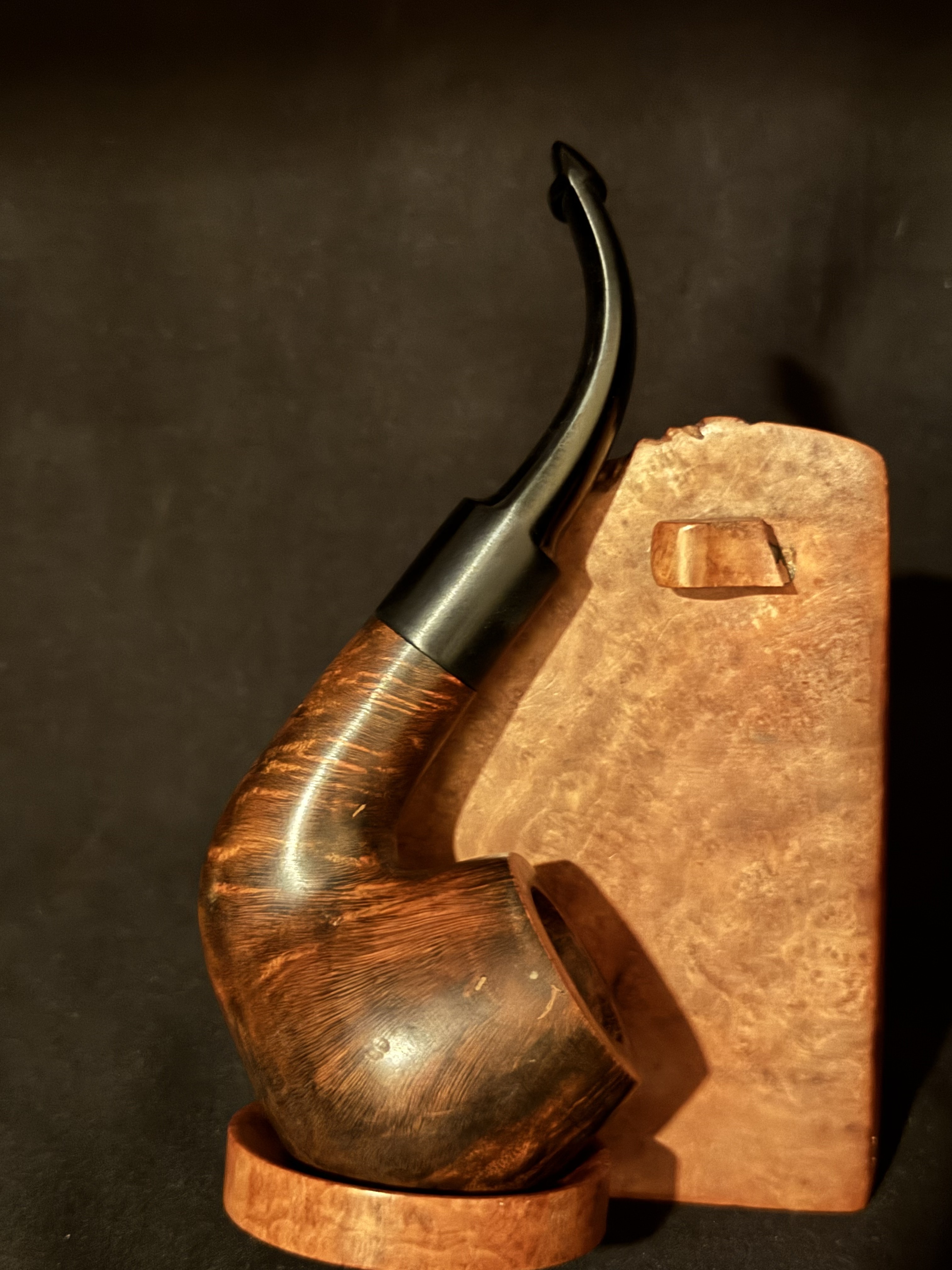 Vauen Dr. Perl 6067 Smooth Full Bent Apple Estate Pipe P-Lip 9mm 6