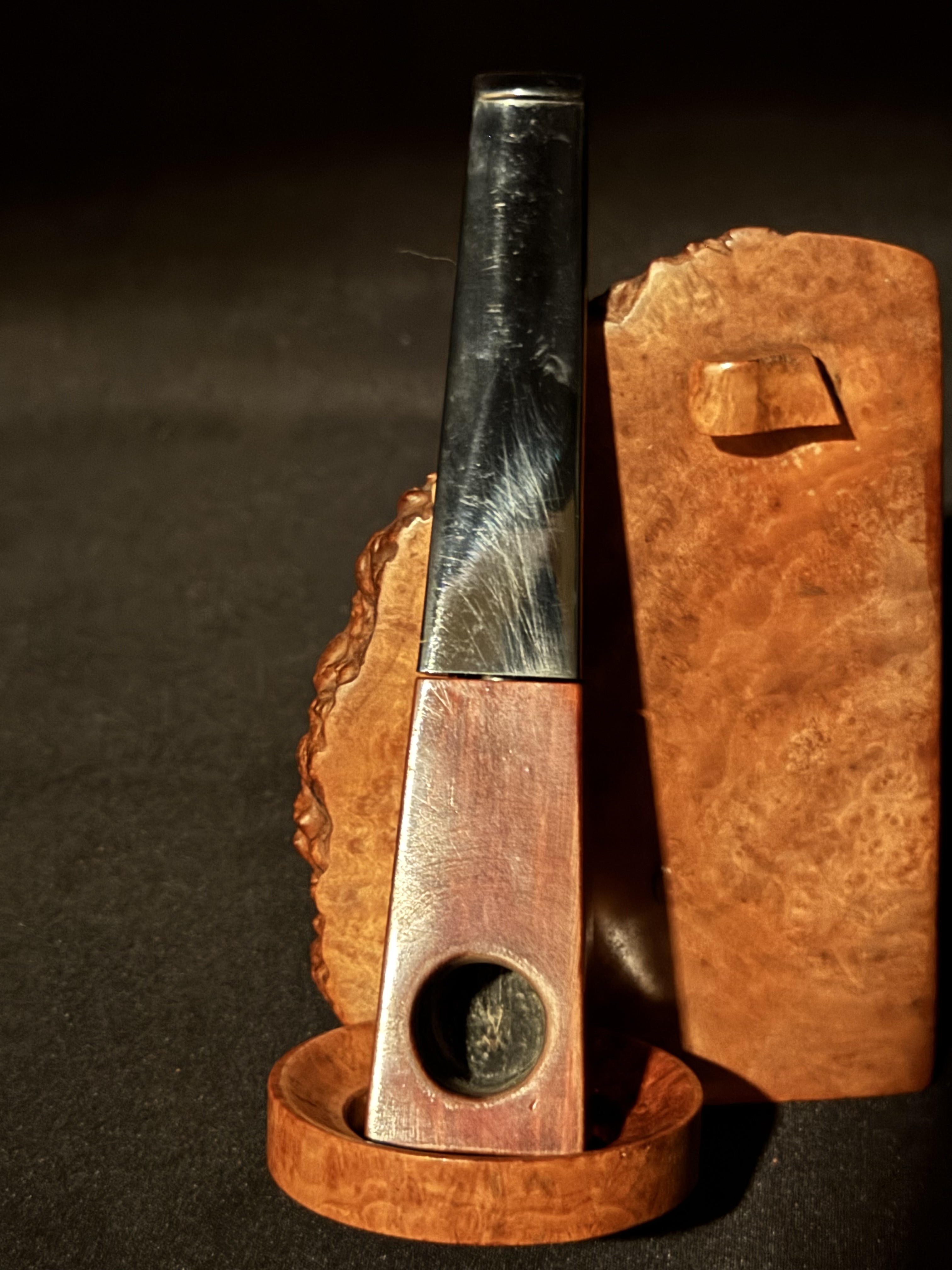 Vauen Pipoo Compact Pocket Pipe | 9mm Filter | Red Briar Estate