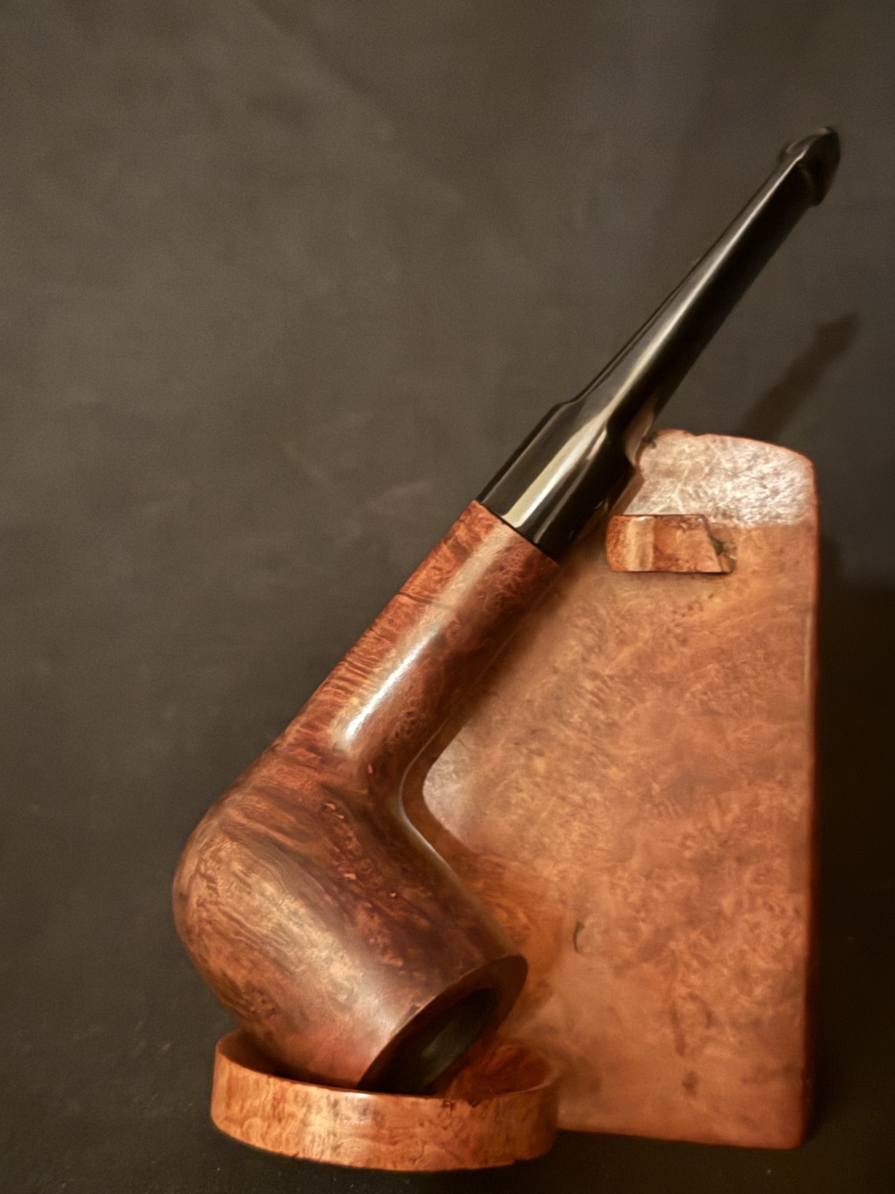 Vauen Dr. Perl 6242 Smooth Straight Billiard, Vulcanite Saddle Stem, P-Lip 3