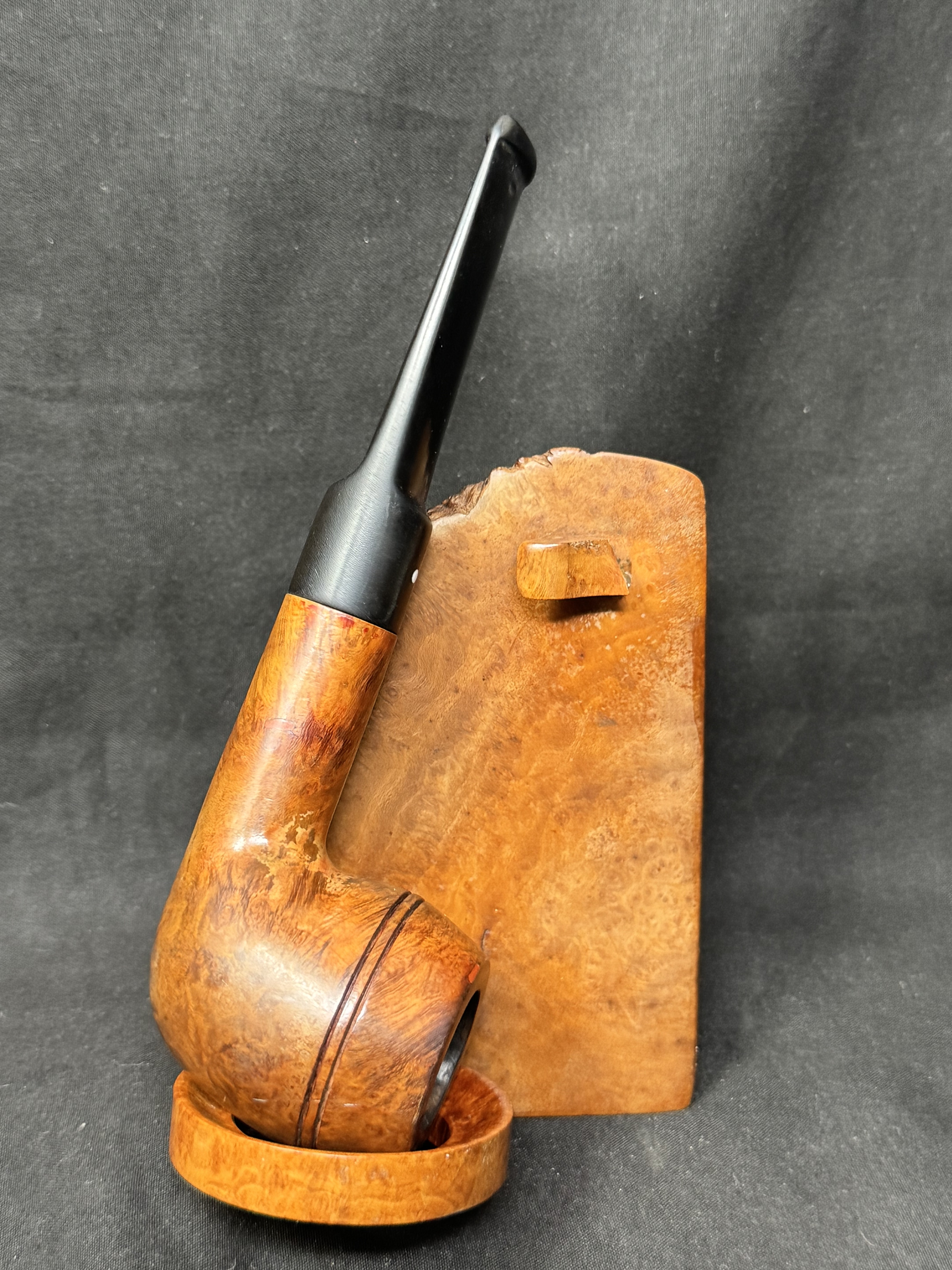 Vauen Straight Rhodesian Saddle Vulcanite Stem Estate Pipe 10
