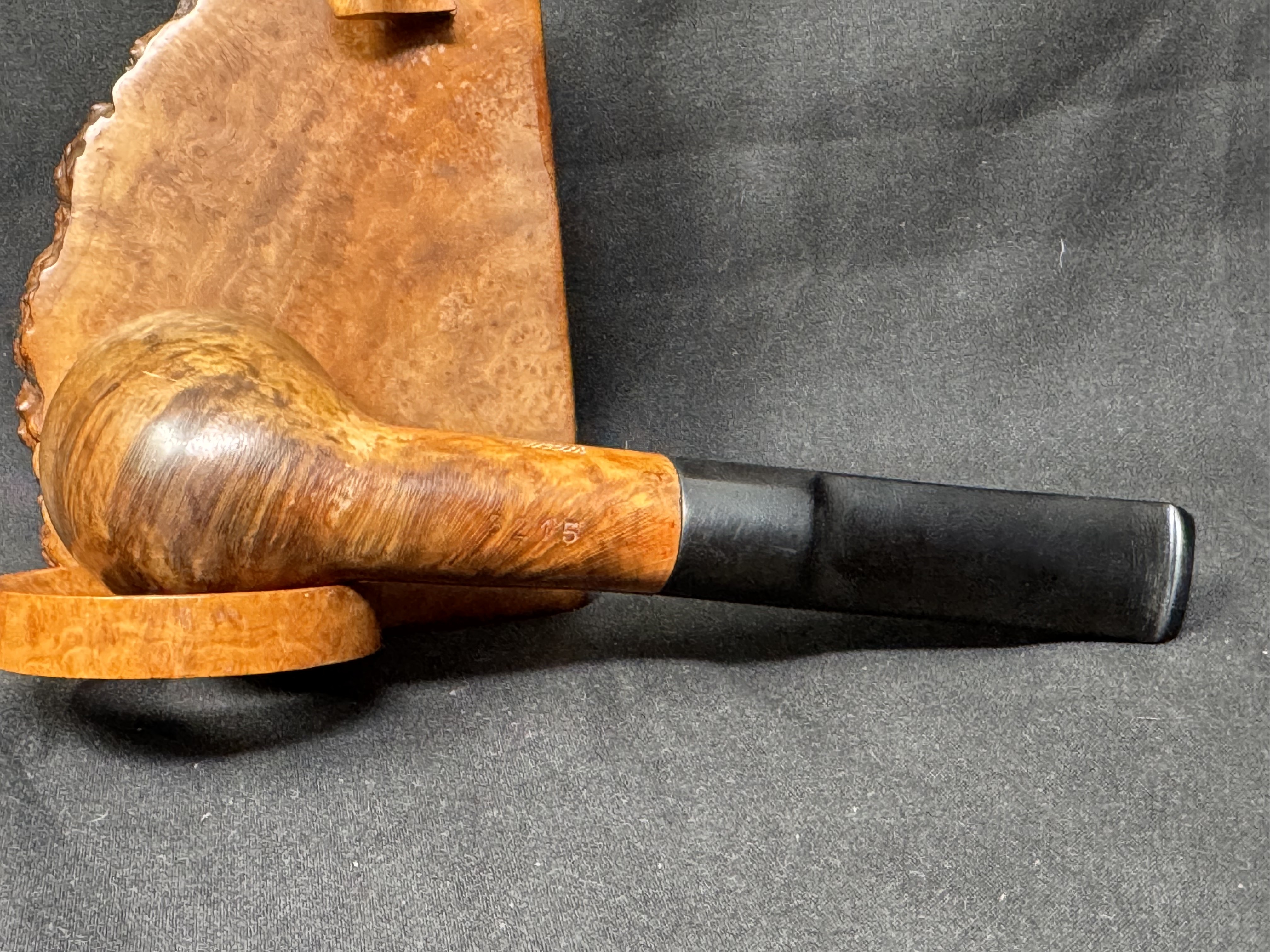 Vauen Straight Rhodesian Saddle Vulcanite Stem Estate Pipe 4