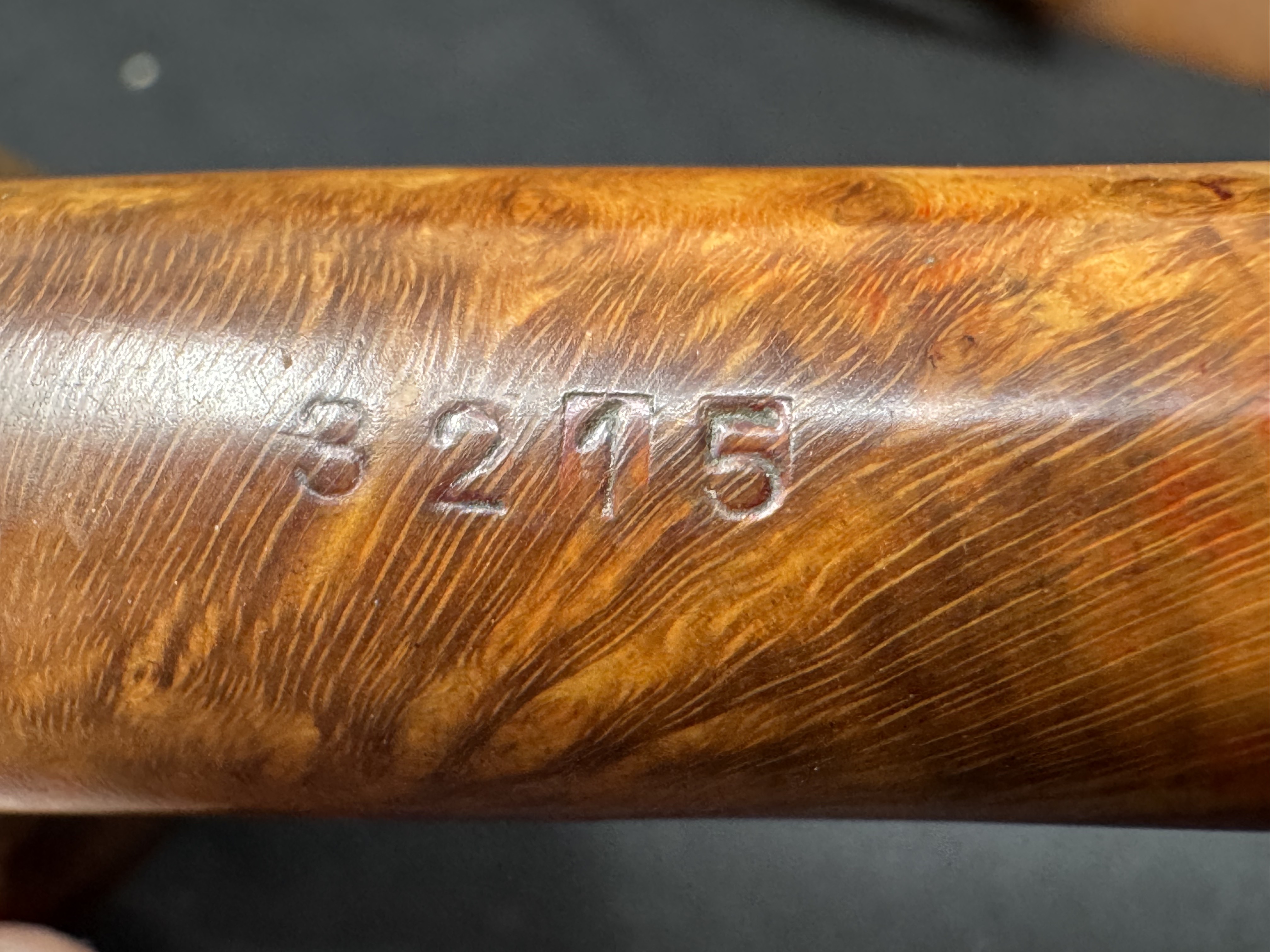 Vauen Straight Rhodesian Saddle Vulcanite Stem Estate Pipe 8